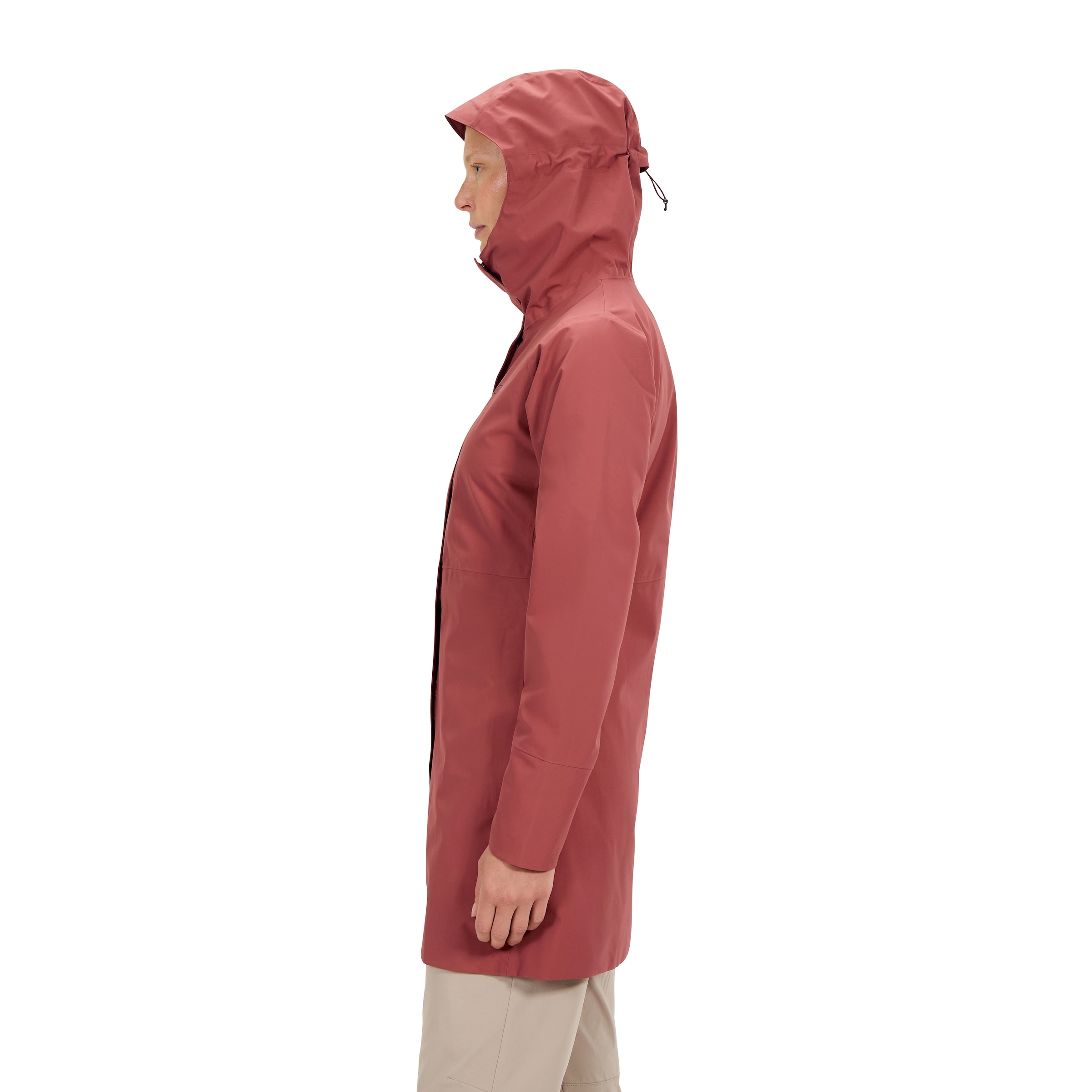 Berghaus Softshelljacke »OMEARA LONG SHELL JKT AF« sportlicher Stil, mit verstellbarer Kapuze, atmungsaktiv