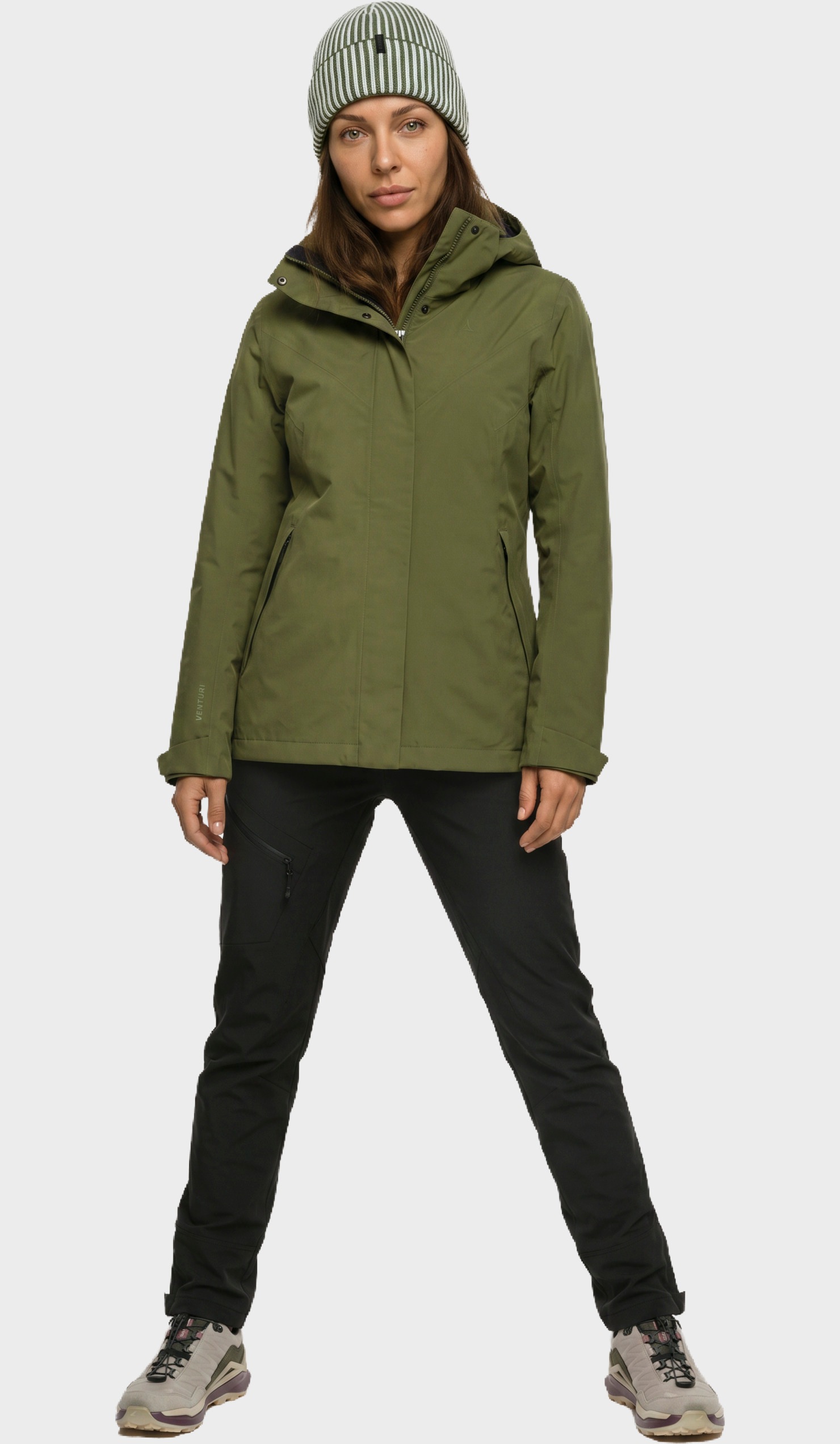 Schöffel Doppeljacke »3in1 Jacket Style Tamina WMS« mit Kapuze