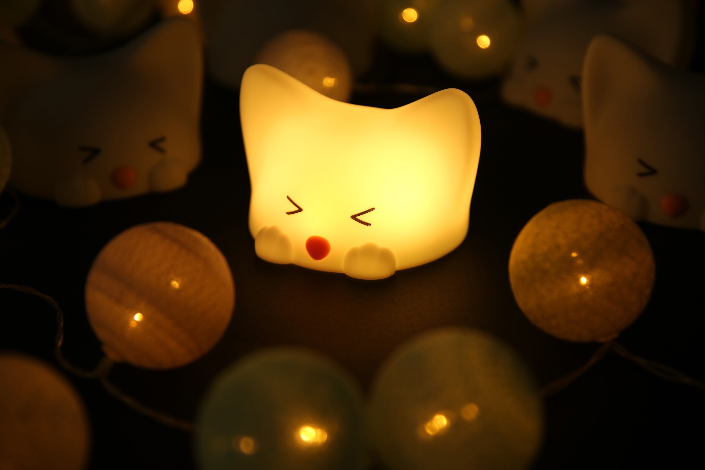 niermann LED Nachtlicht »Catty Cat«, 1 flammig, Leuchtmittel LED-Modul | LED fest integriert, Nachtlicht Catty Cat