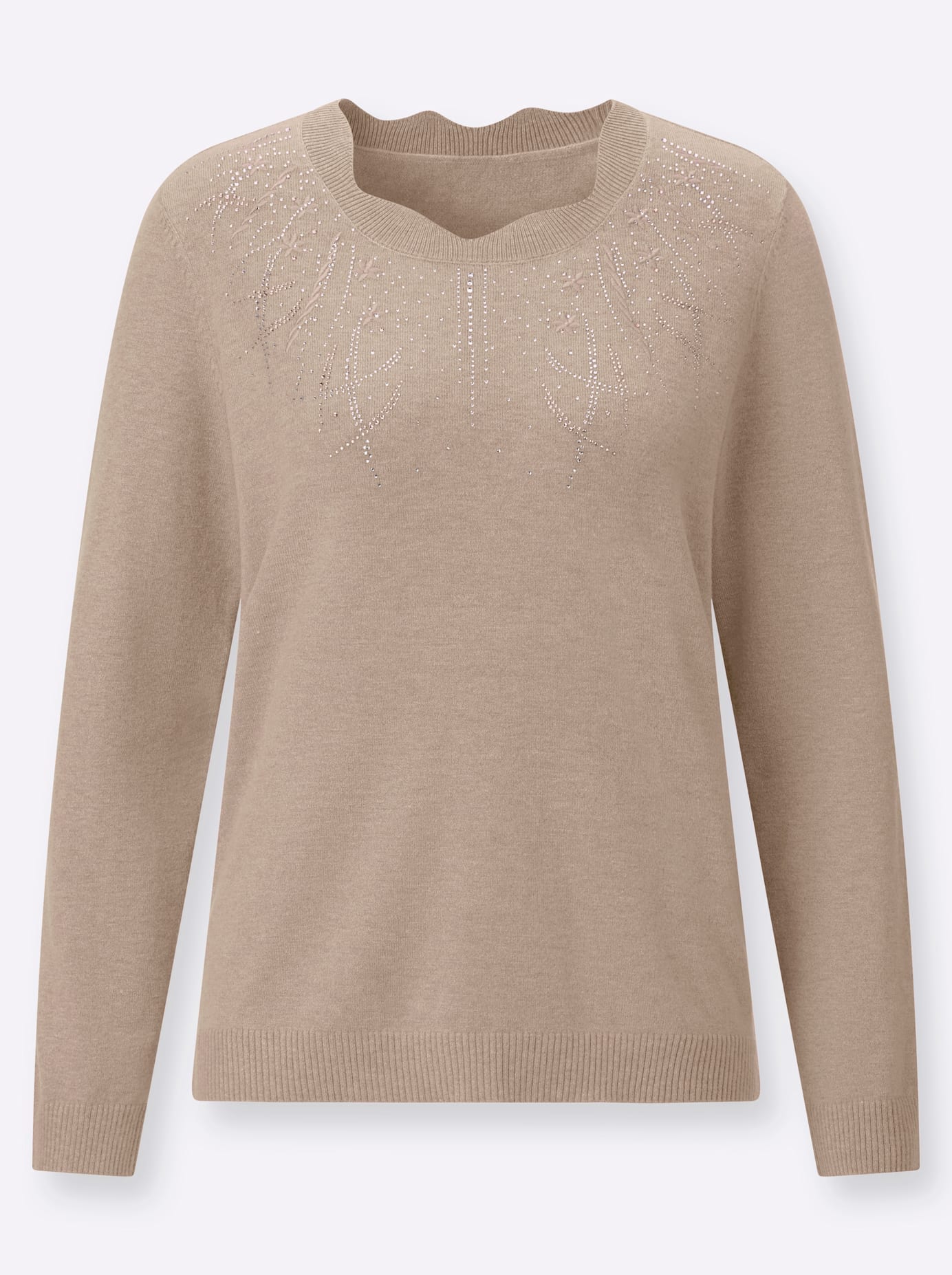 Classic Strickpullover »Langarm-Pullover«