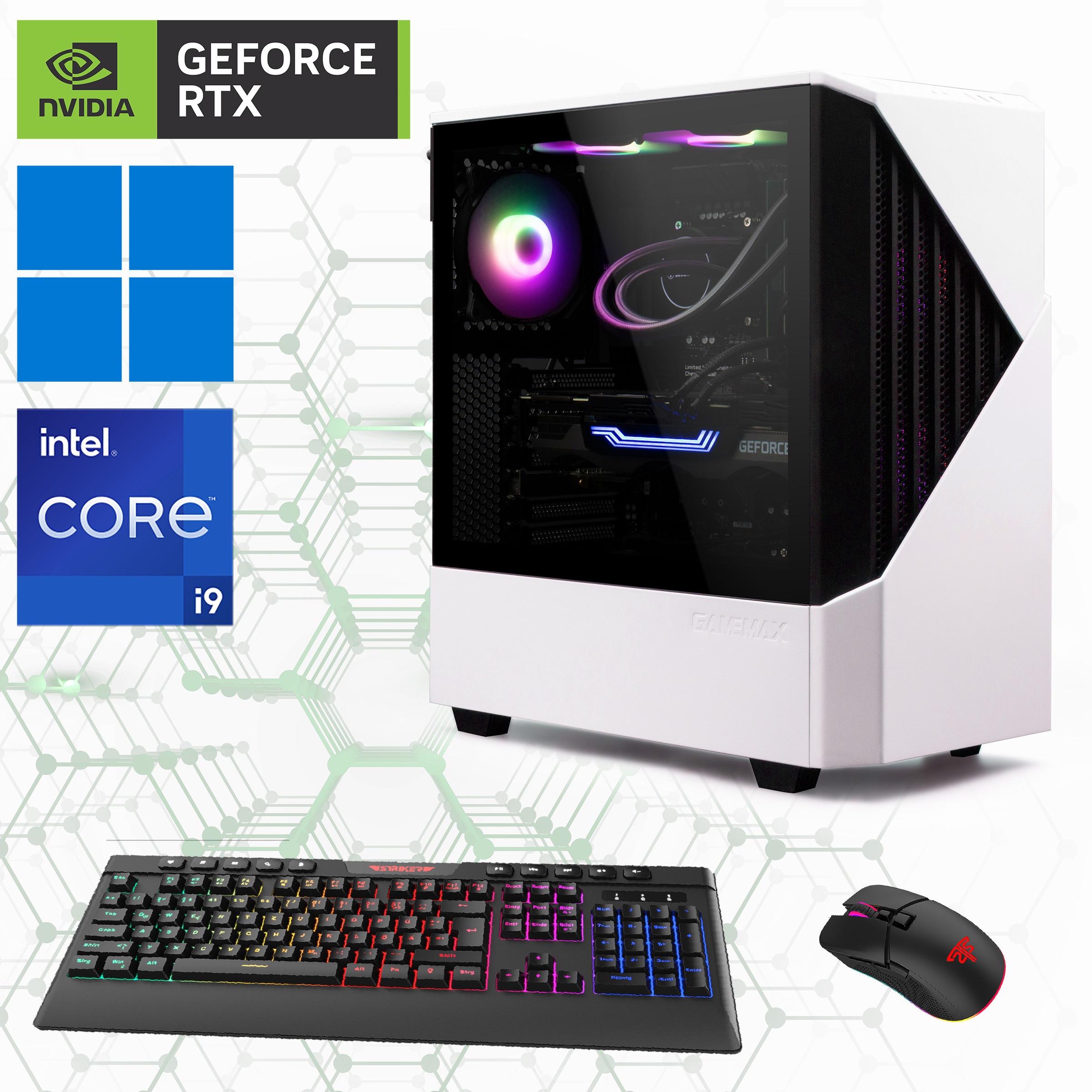 Gaming-PC »Horizon 6896«, DDR5, PCIe SSD Gen4, Windows 11