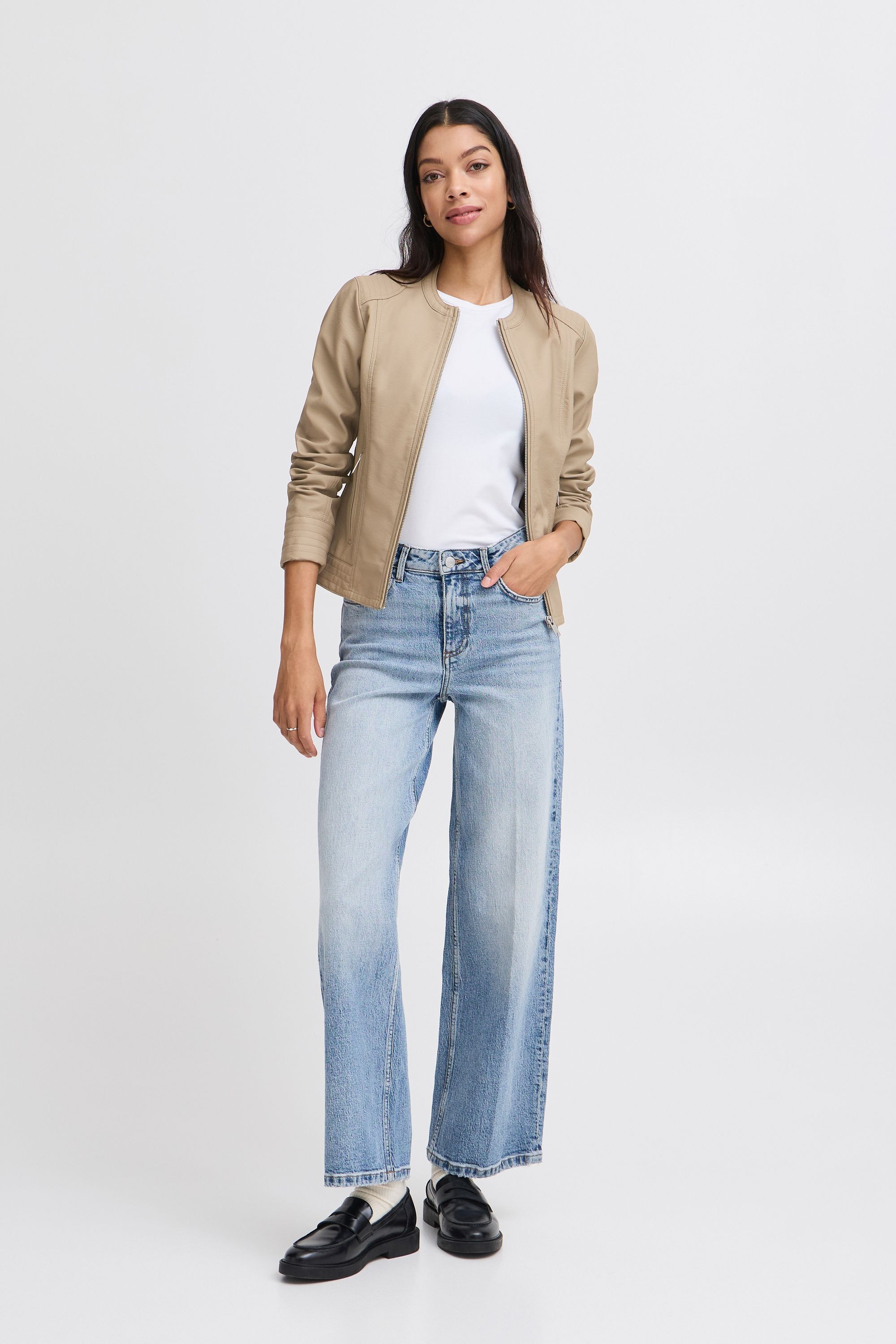 b.young Lederimitatjacke »Lederimitatjacke BYAcom«