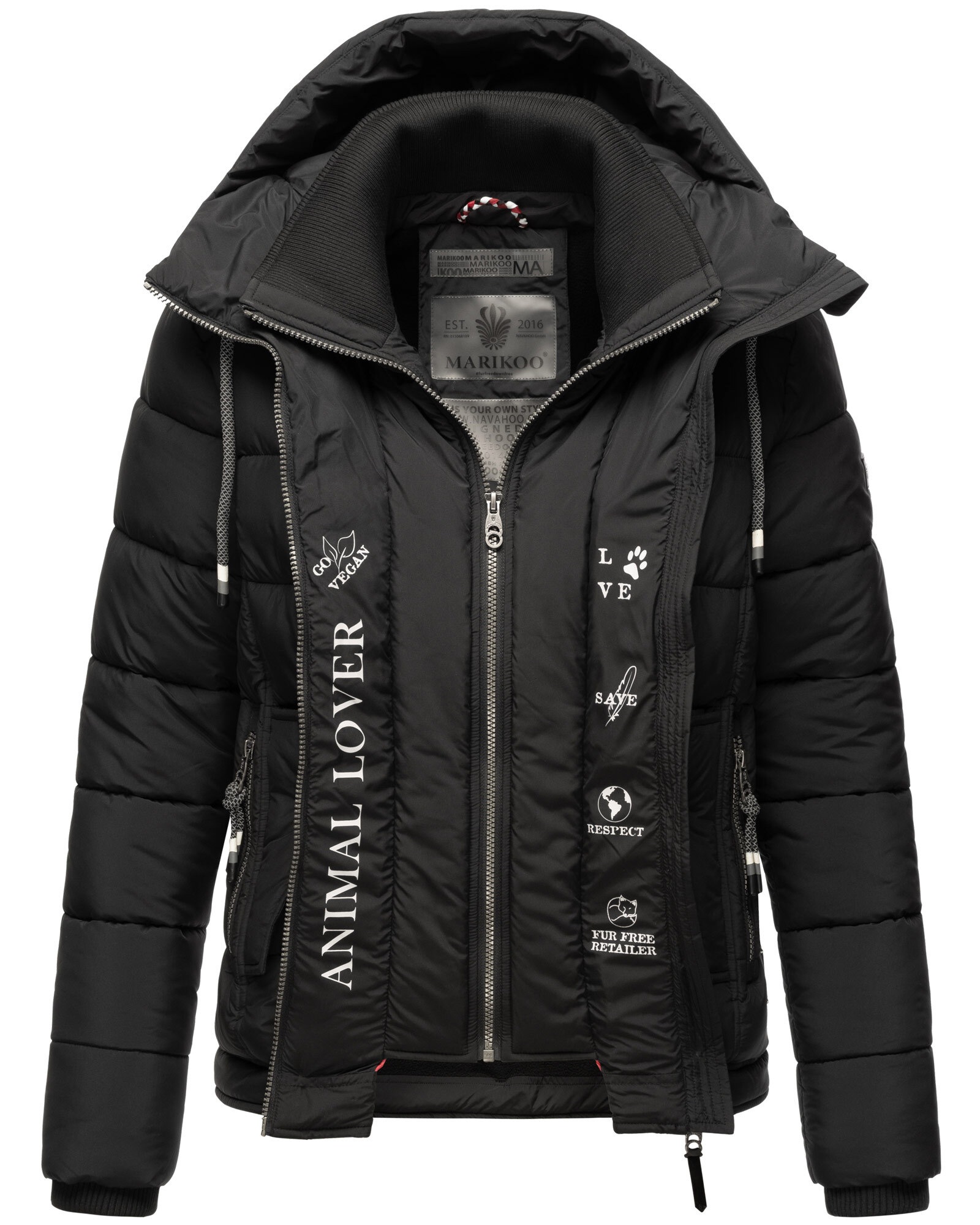 Marikoo Outdoorjacke »Marikoo Taisaa Princess Damen Steppjacke B940«