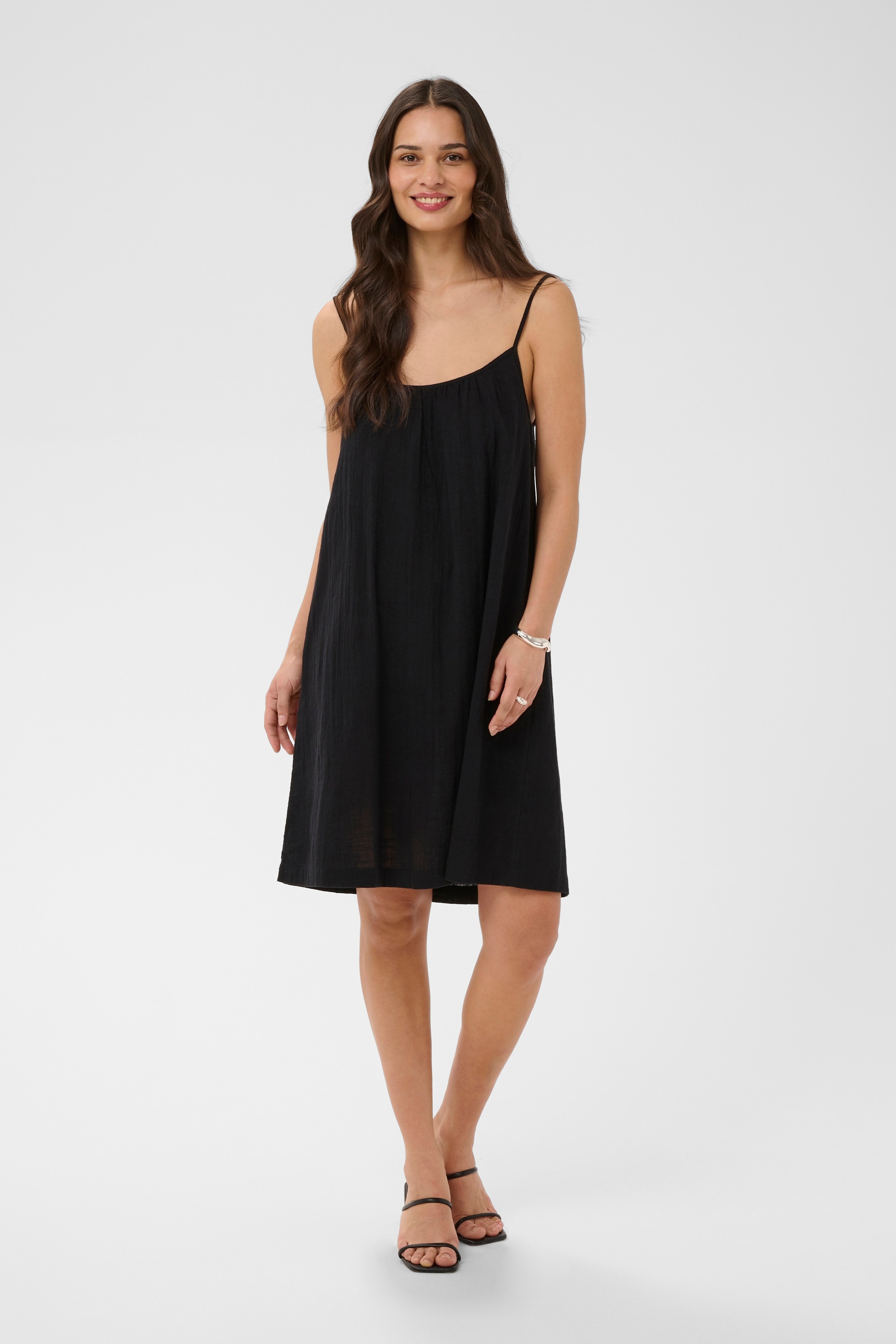 KAFFE Midikleid »Kleid KApauline«