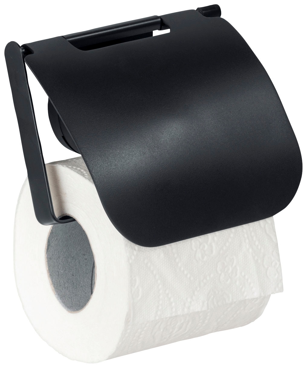WENKO Toilettenpapierhalter »Static-Loc® Plus Pavia«, ohne Bohren Befestigen Deckel, mit OTTO 