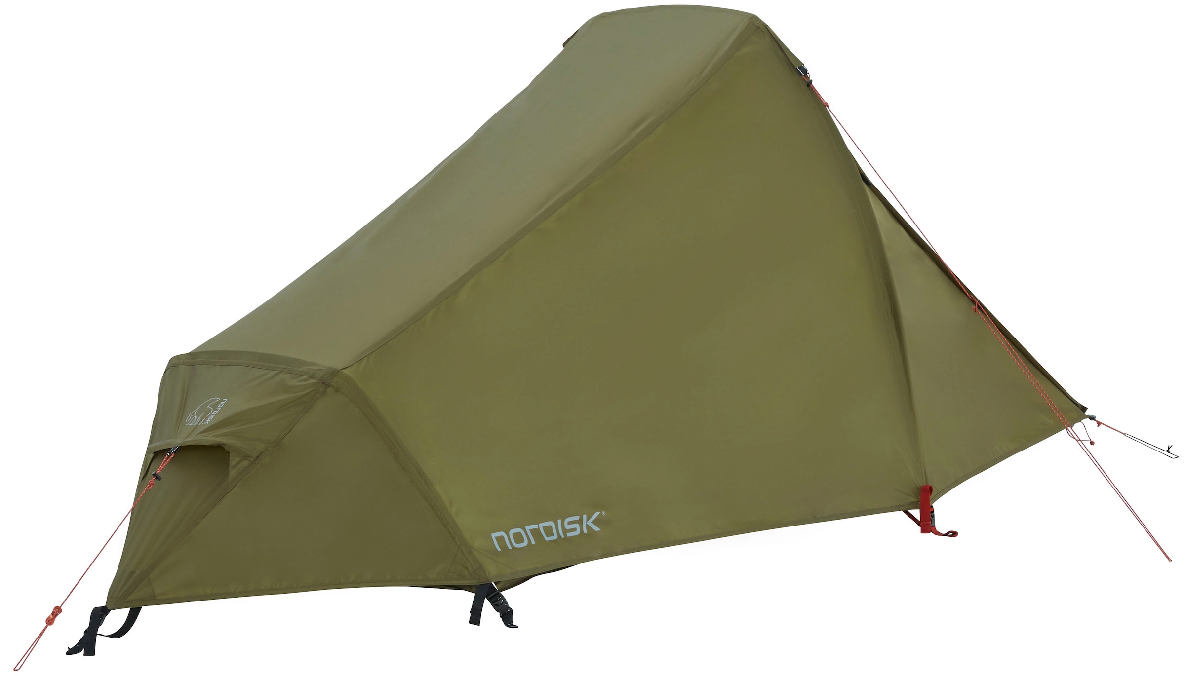 Nordisk Tunnelzelt »Svalbard 1 PU Tent Dark Olive«, 1 Personen, (Packung, 1 tlg.)
