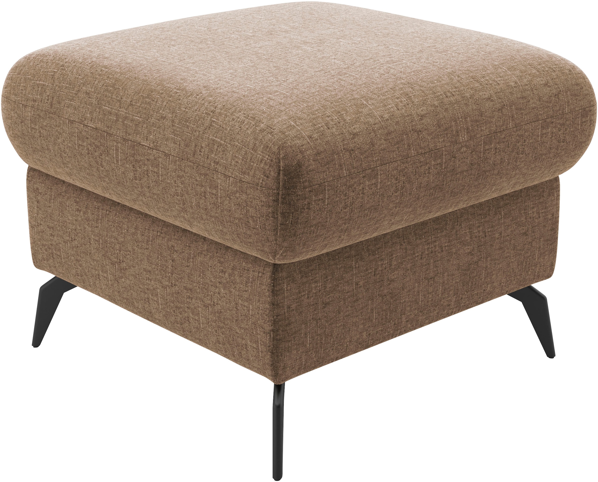 Home affaire Polsterhocker »Rochelle«, (1 St.), moderne 15 cm Metallfüße