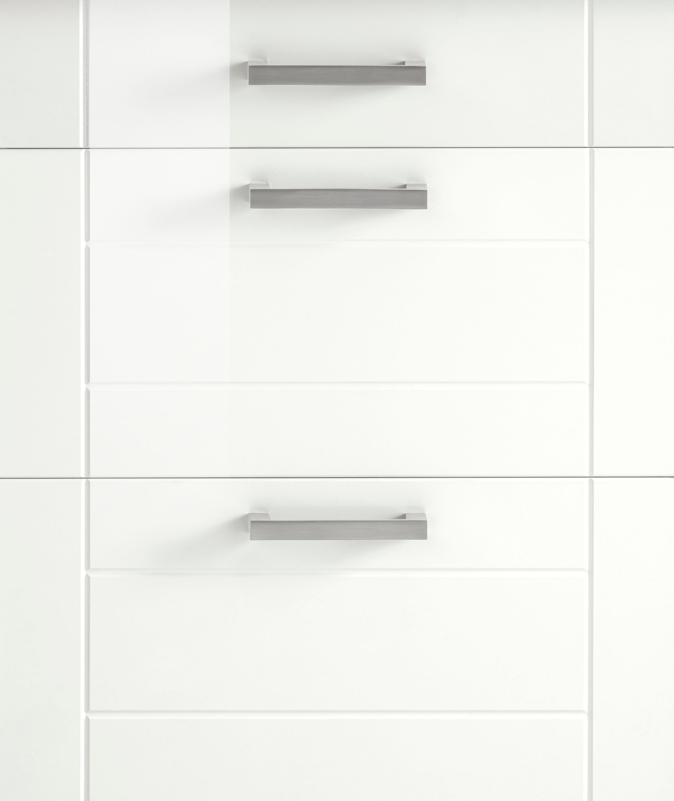 KOCHSTATION Auszugsunterschrank »KS-Tinnum« 60 cm breit, MDF-Fronten, Metallgriff, 1 Schubkasten, 2 Auszüge