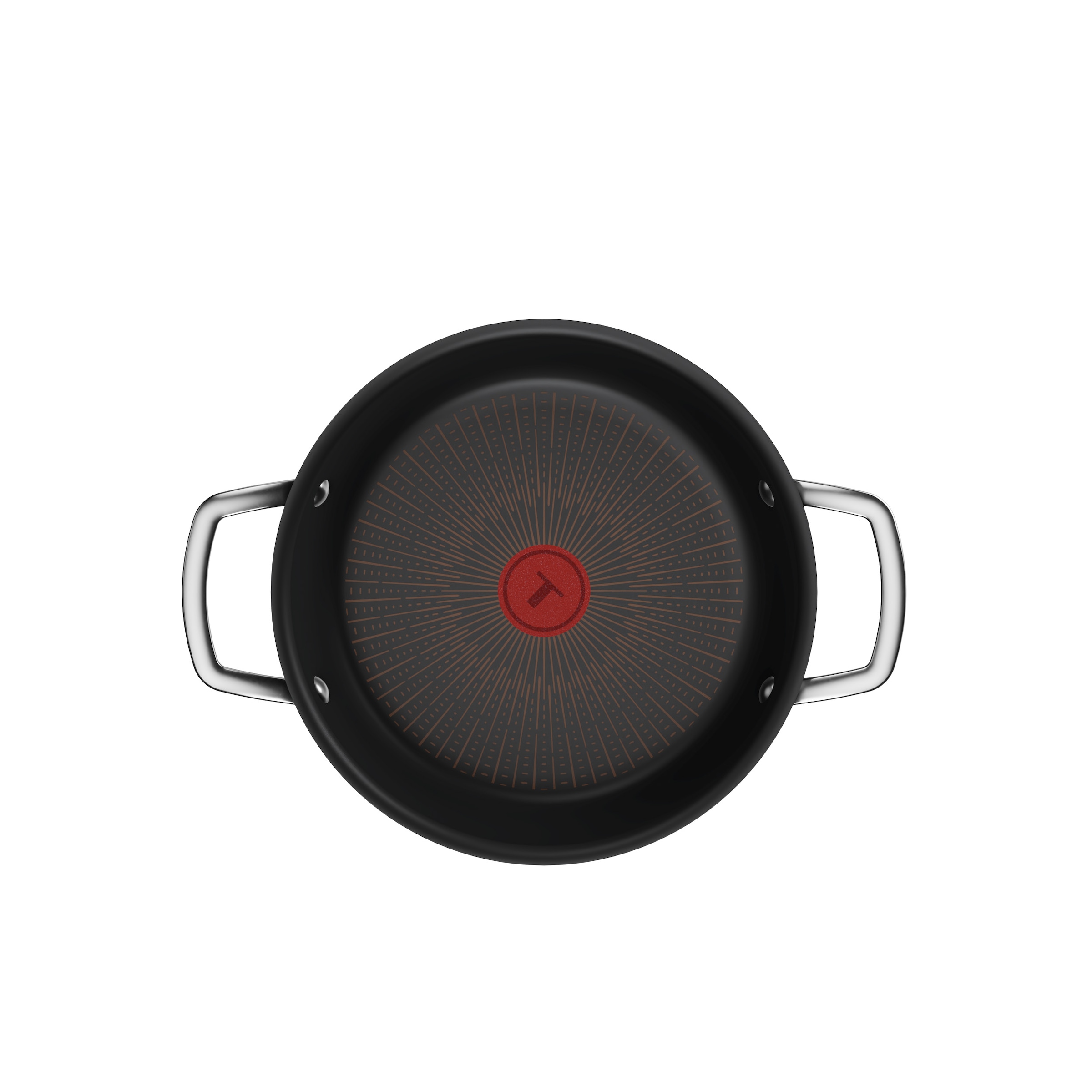 Tefal Bratpfanne »Experience Unbreakable« Aluminium 2 tlg. FusionCore Antihaftversiegelung, induktionsgeeignet, Thermo-Signal