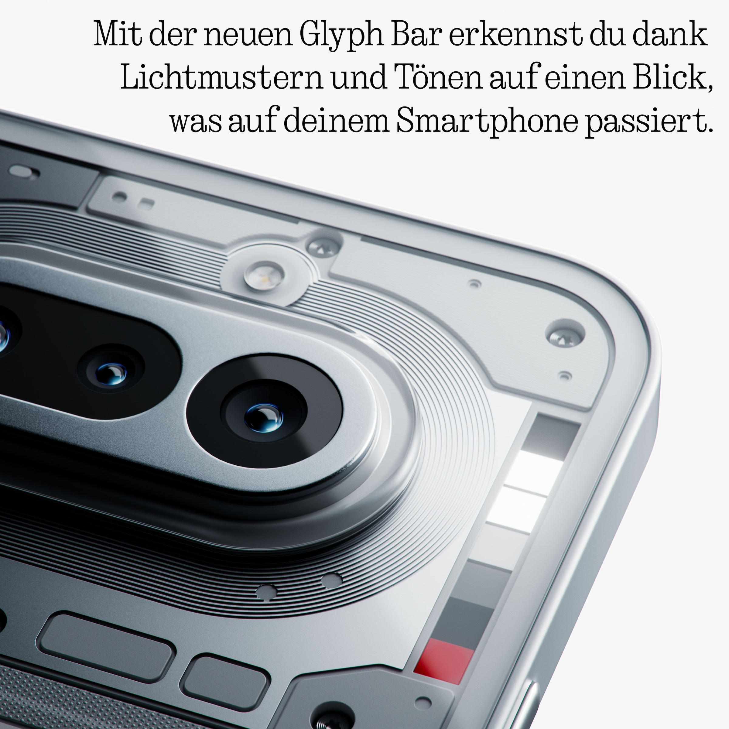 NOTHING Smartphone »Phone (4a)« weiß