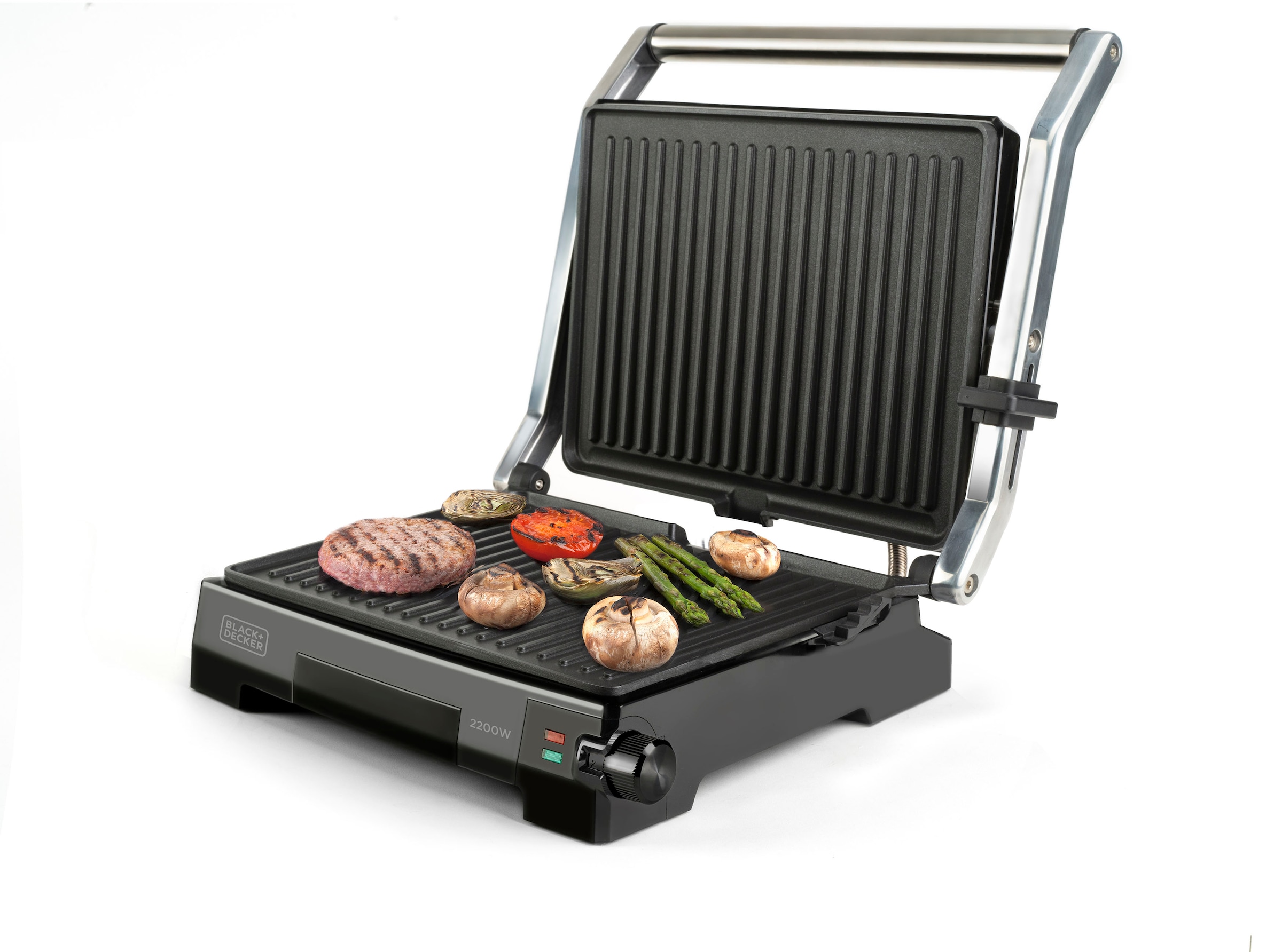 Black + Decker Kontaktgrill »BXGR2200«, 2200 W