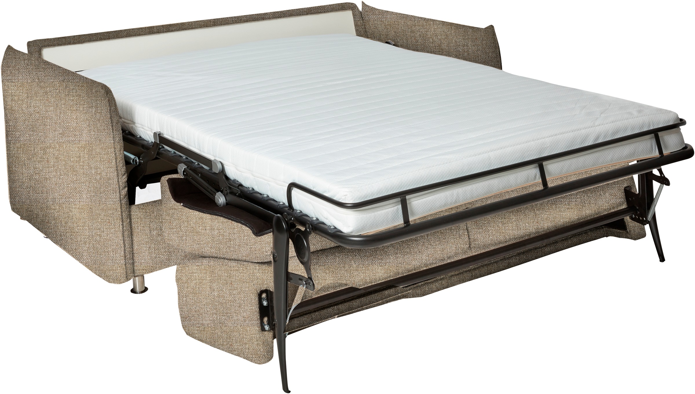 Bali Schlafsofa »LINA, Dauerschlaffunktion, 140 u. 160 er Breiten« durchgehender Lattenrost mit 6-facher Härtegradregulierung