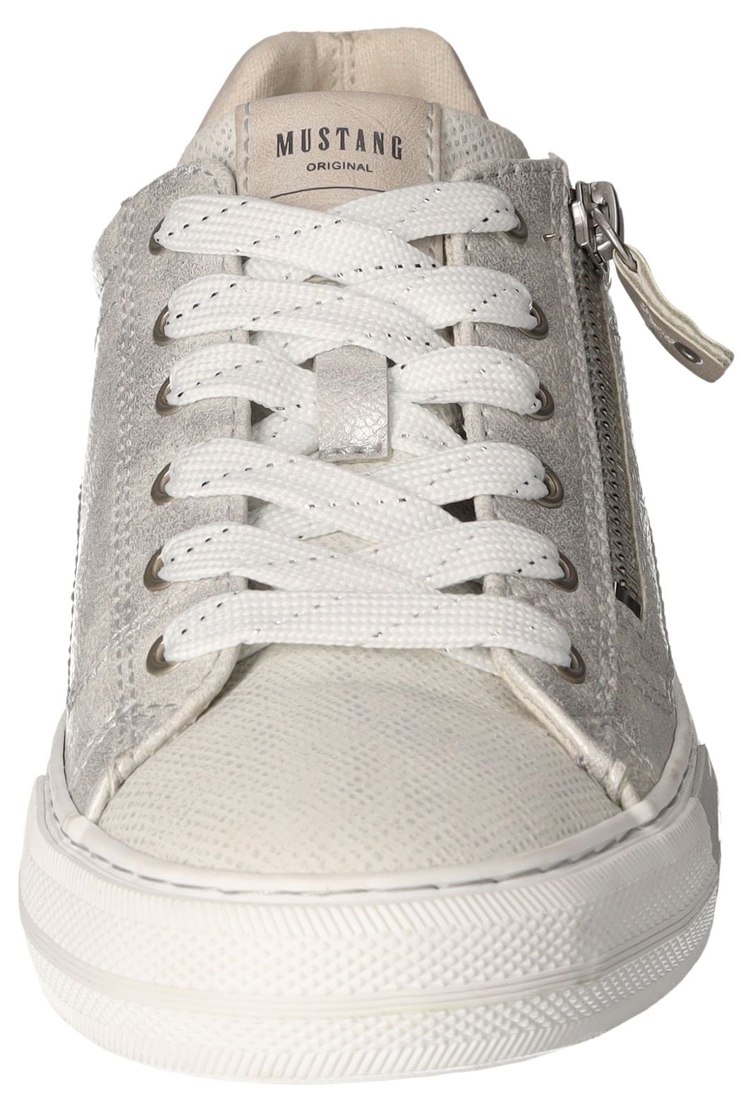 Mustang Shoes Sneaker, Retro Sneaker, Schnürschuh mit zusätzlichem Reißverschluss