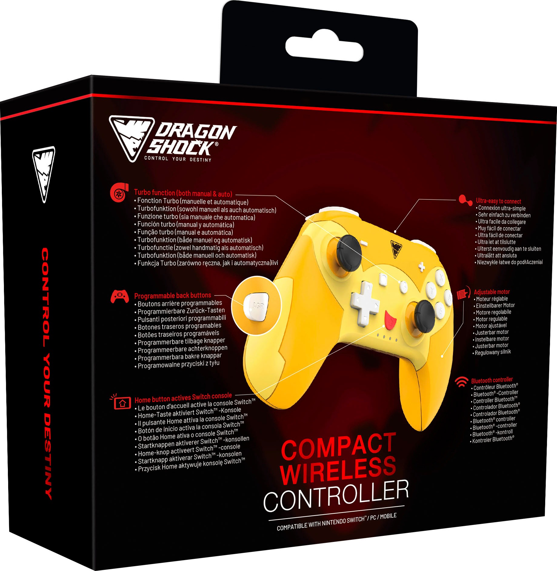 DRAGONSHOCK Controller »Poptop Wireless für Nintendo Switch«