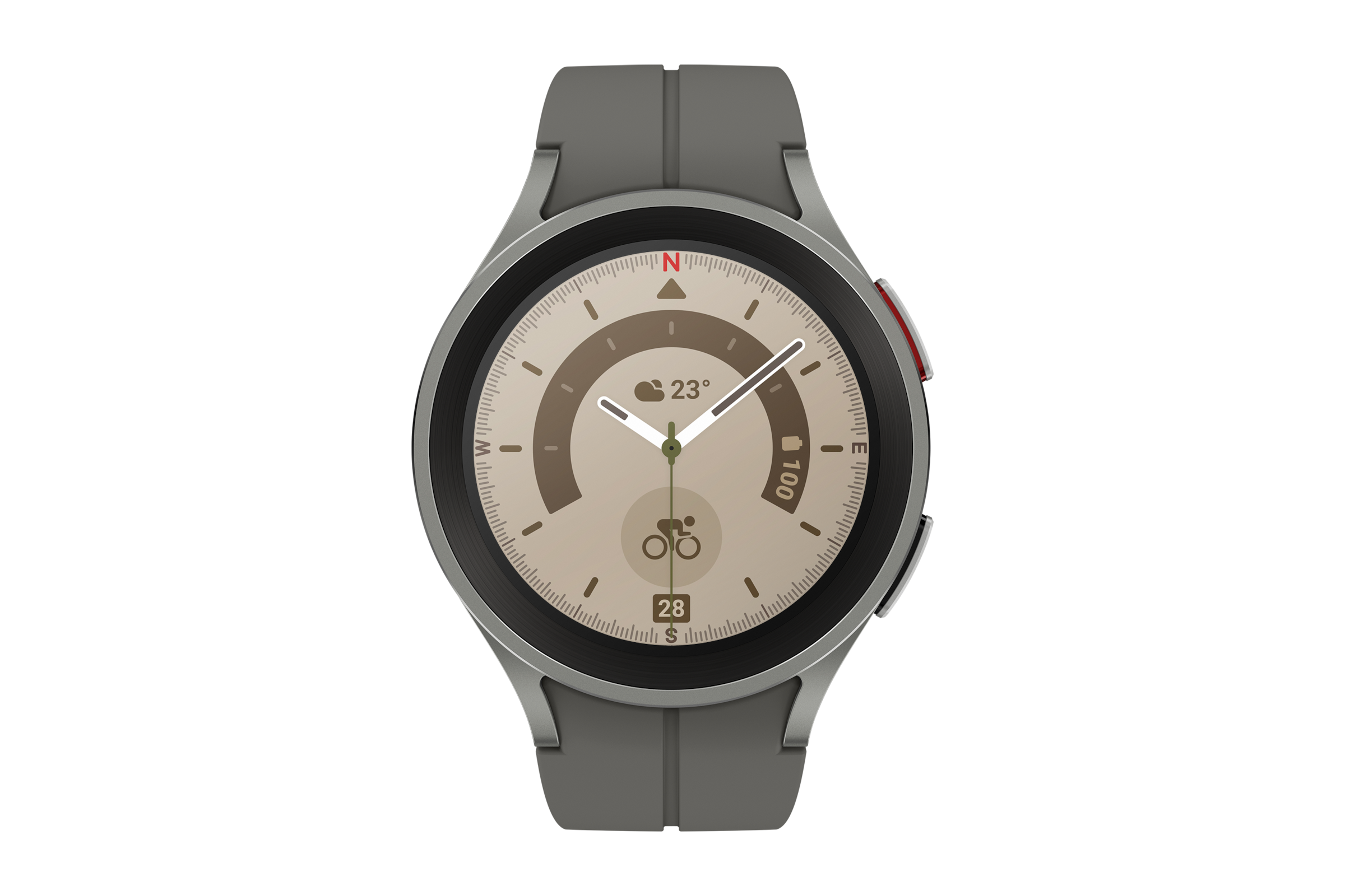 Samsung Smartwatch »Galaxy Watch 5 Pro - 45 mm«, (3,56 cm / 1,4 Zoll), Wear OS by Samsung, 16 GB,)
