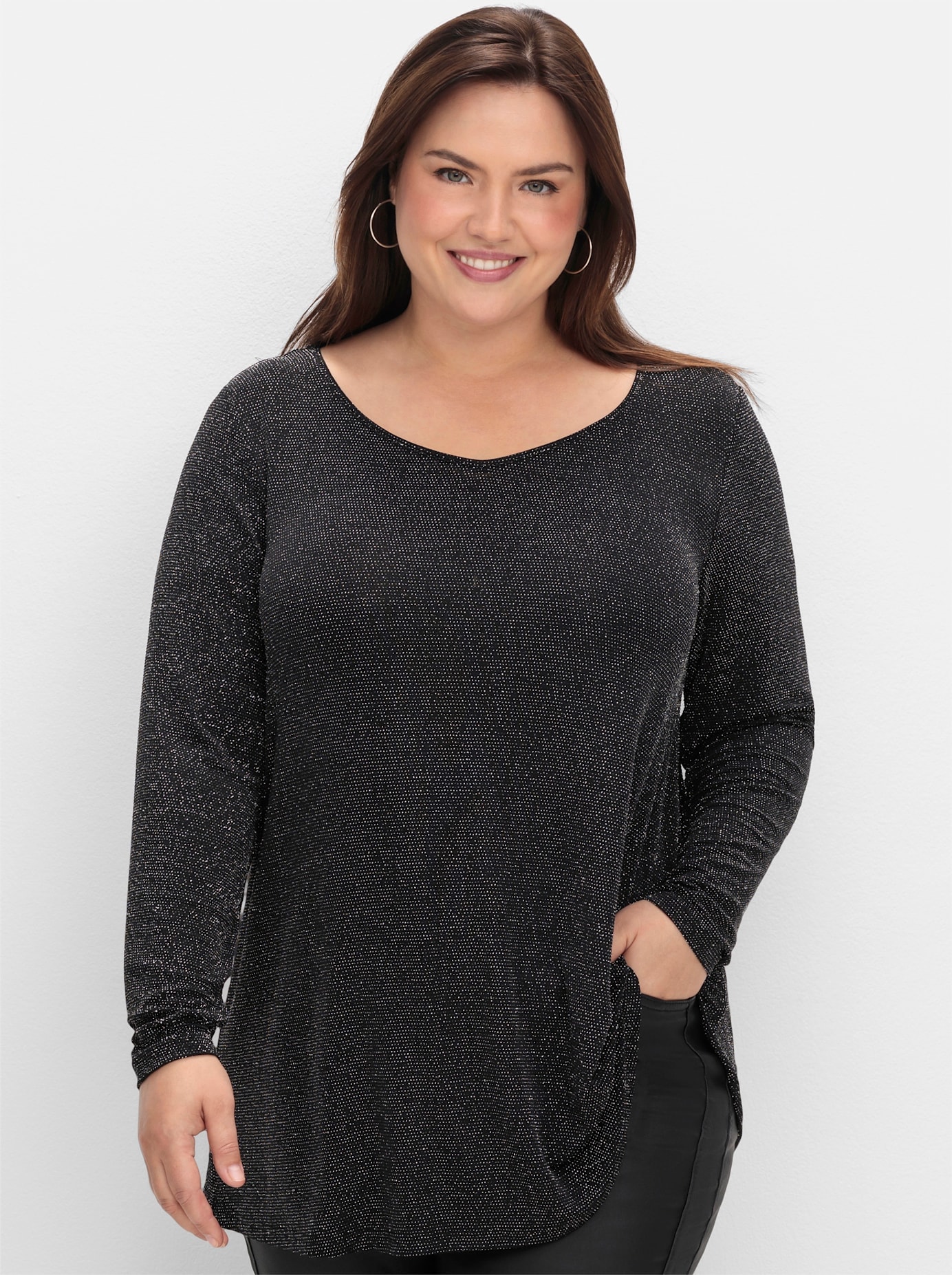 Sheego Longshirt »Longshirt«, (1 tlg.)