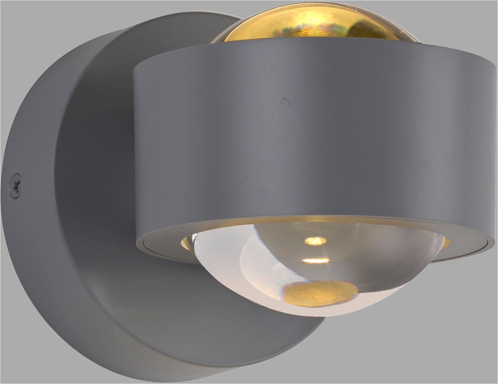 JUST LIGHT LED Wandleuchte »AKKU-CHIA« LED-Board 1 Stk. Warmweiß Akkubetrieben inkl. USB-Ladekabel, 5 Stufen Dimmung + Timerfunktion