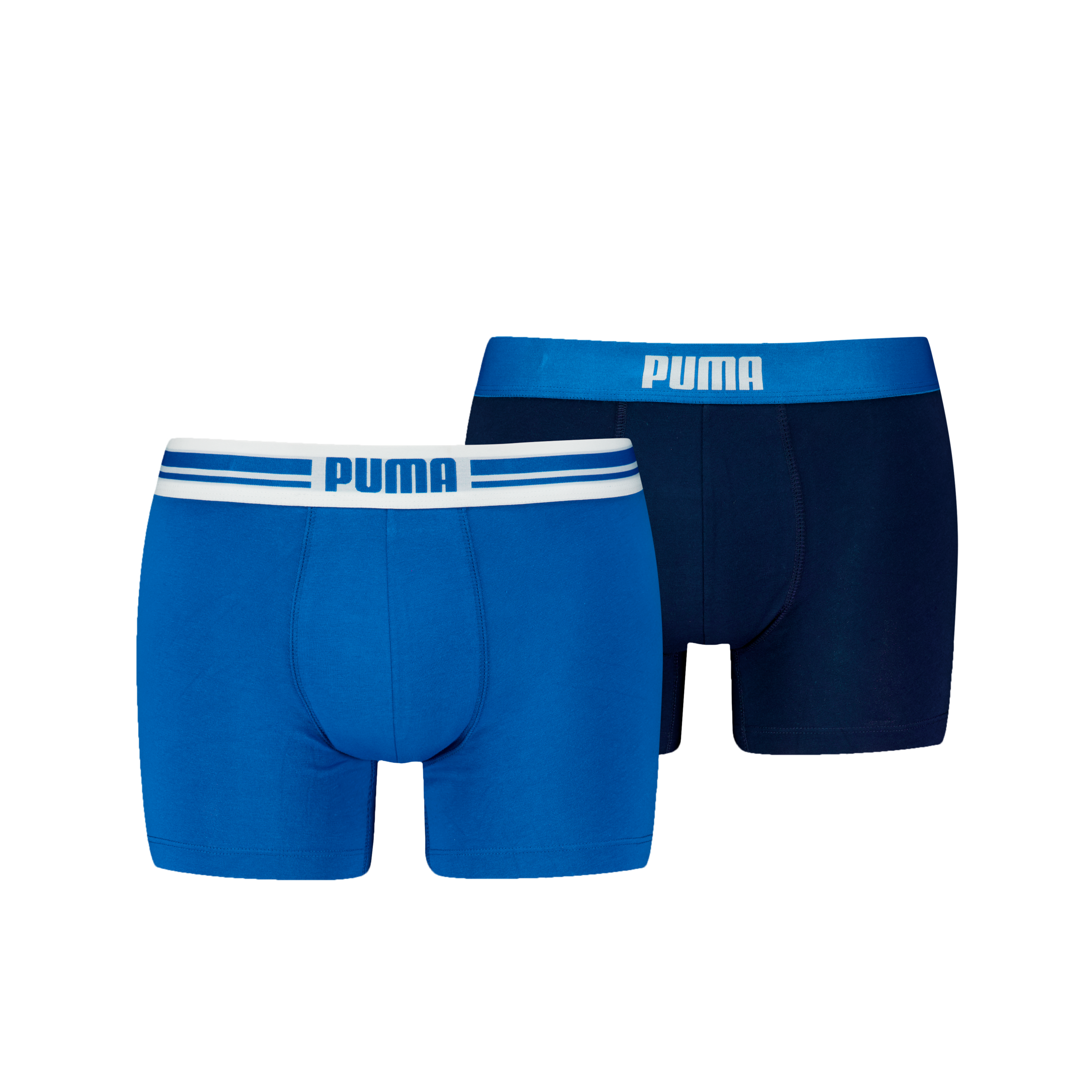 PUMA Boxershorts »PUMA MEN EVERYDAY PLACED LOGO BOXERS 2P« Packung, 2er Pack,  mit Logo Webbund