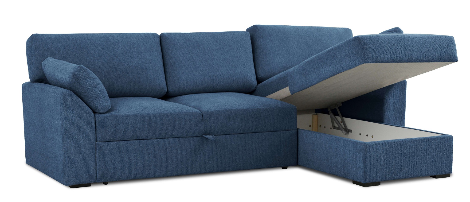 Home affaire Ecksofa »Citry«, Breite 246 cm, Chenille, Bettfunktion, Bettkasten, L-Form