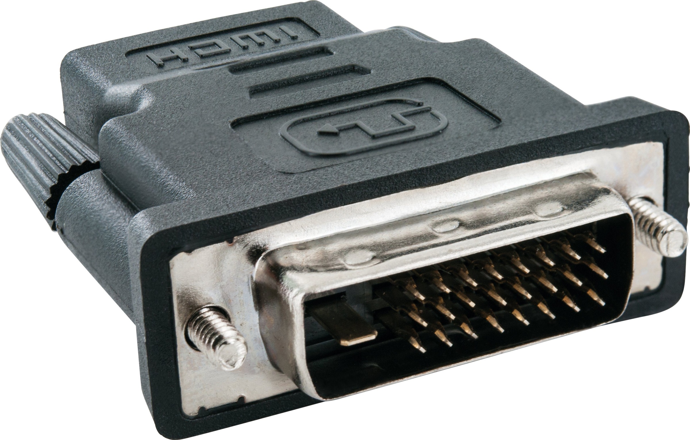 HDMI-/DVI-D Adapter zur digitalen Bild und Ton Übertragung »für PC,...