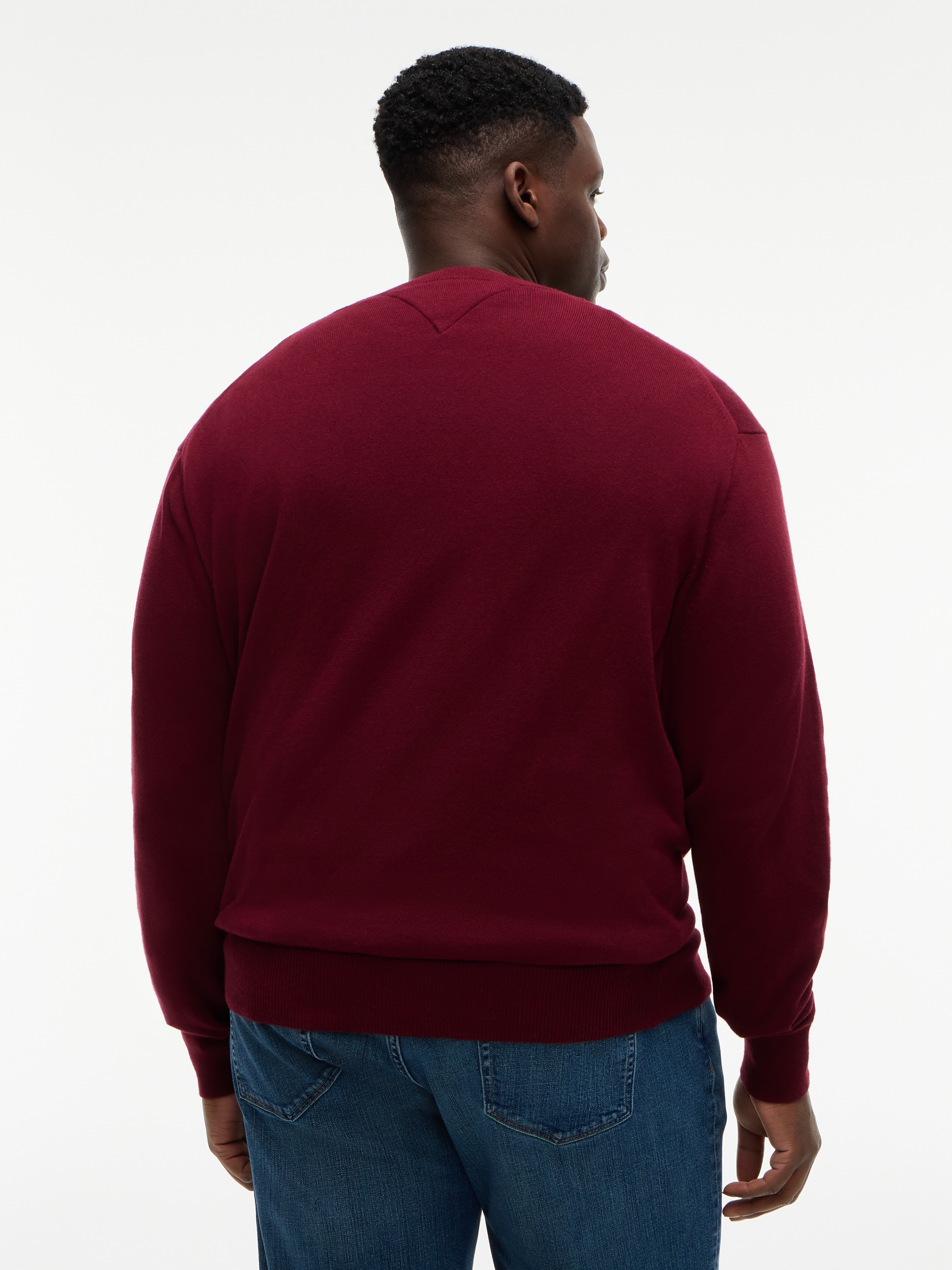 Tommy Hilfiger Big & Tall Rundhalspullover »BT-PIMA ORG CTN CASHMERE CN-B«