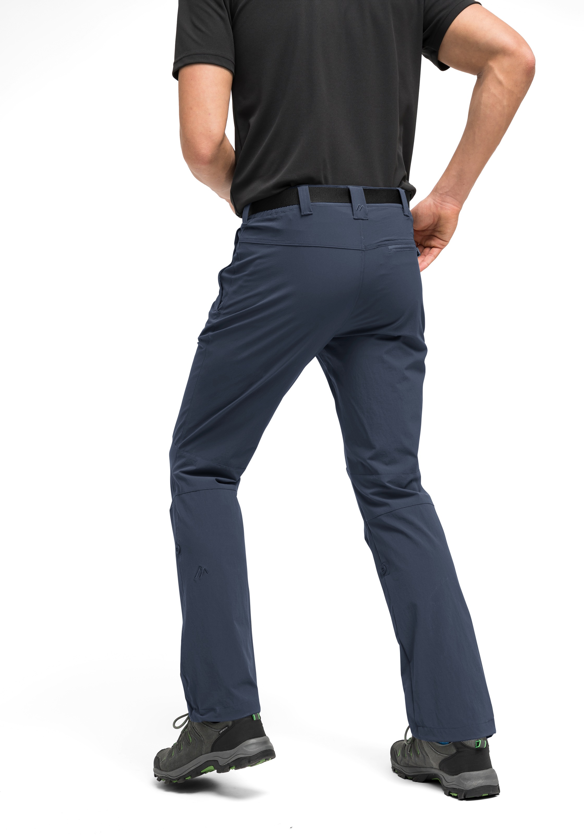 Maier Sports Funktionshose »Nil«, Herren Wanderhose, atmungsaktive Outdoor-Hose mit Roll up Funktion