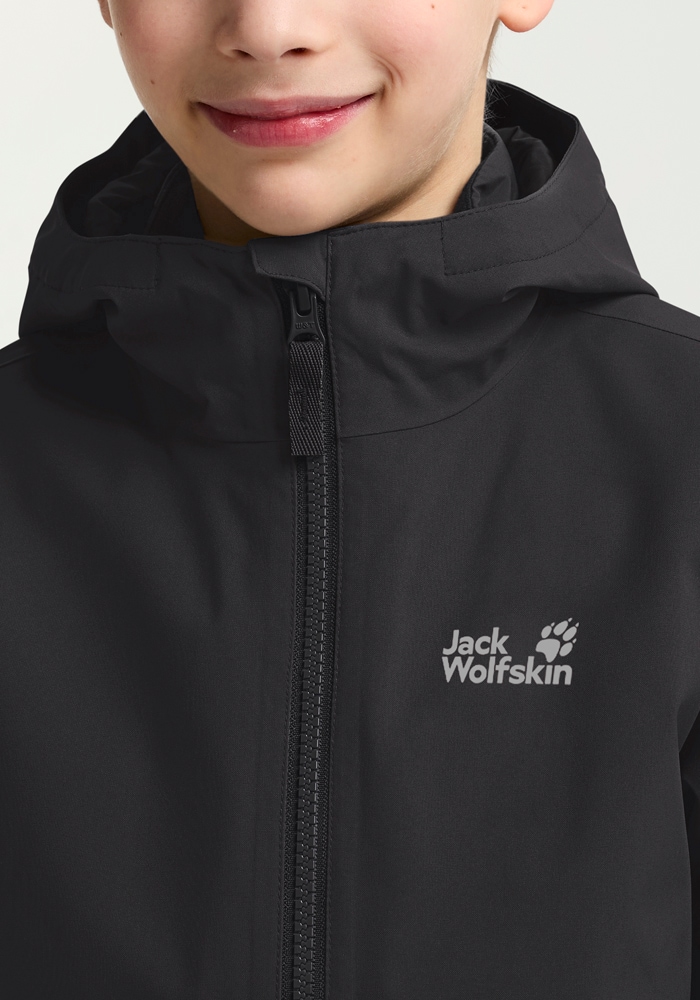 Jack Wolfskin 3-in-1-Funktionsjacke »HYBRID 3IN1 JACKET K« mit Kapuze