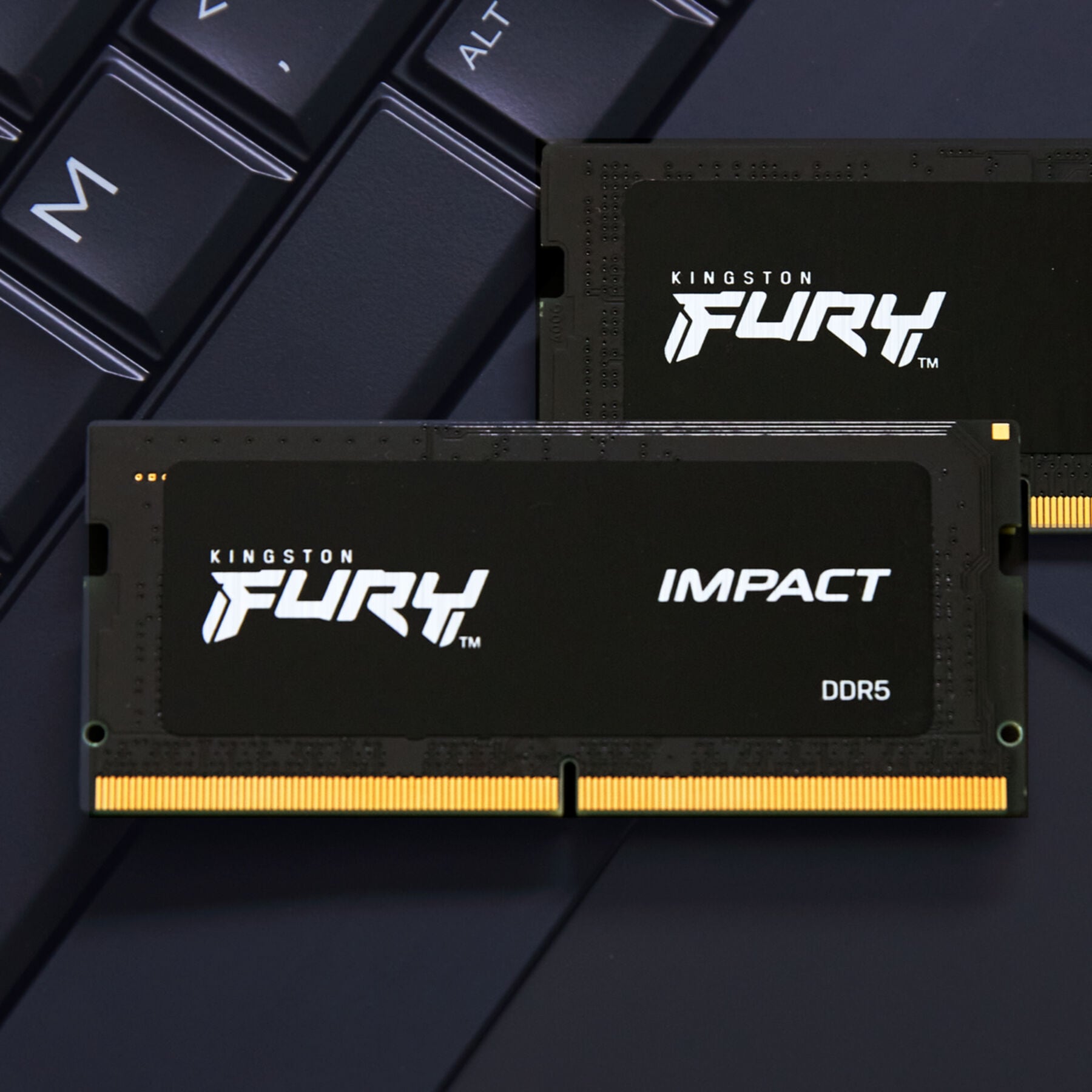 Kingston Arbeitsspeicher »32GB 5600MT/s DDR5 CL40 SODIMM FURY Impact PnP«