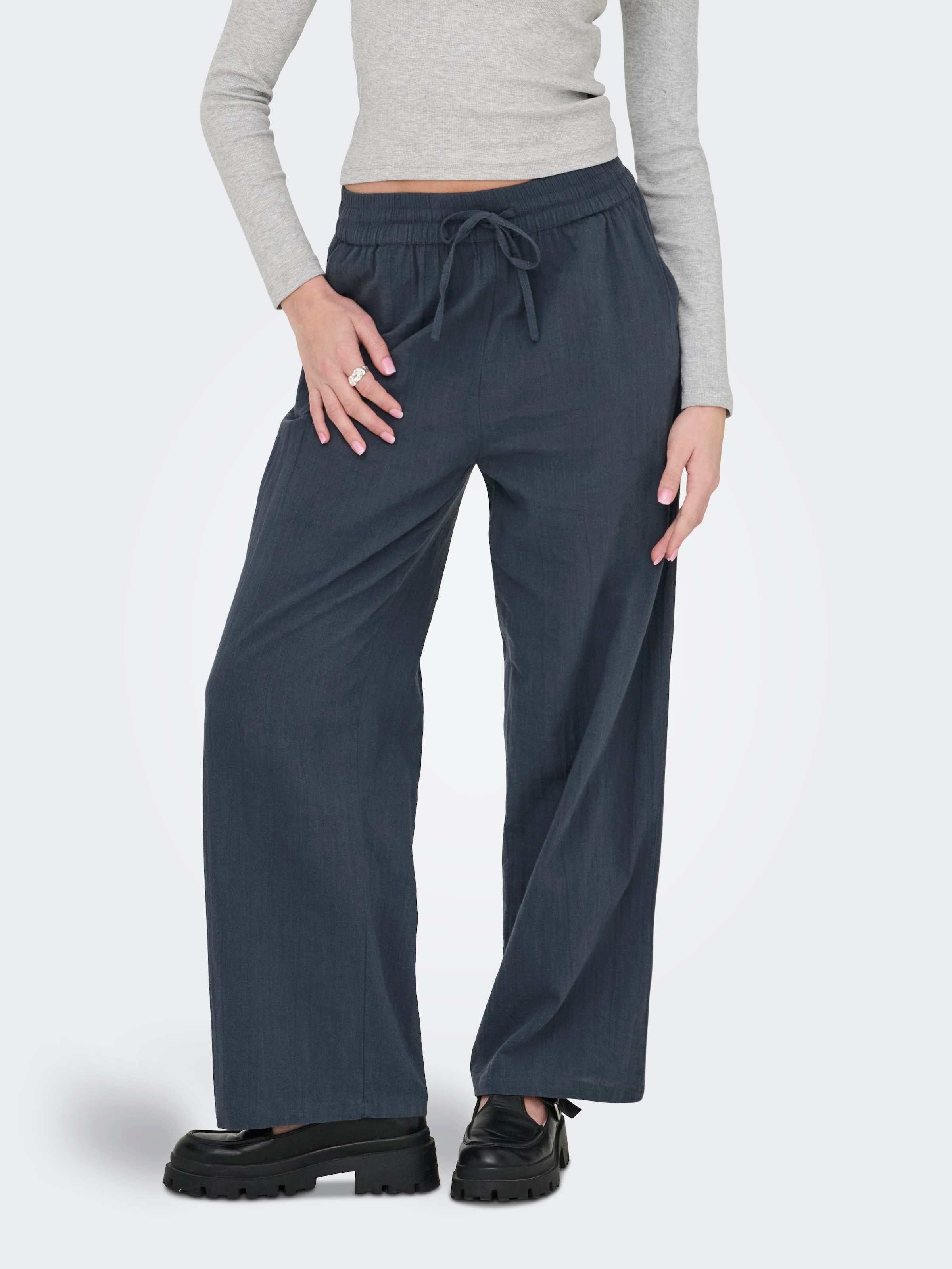 ONLY Schlupfhose »ONLTIZANA COTTON LOOSE PANTS WVN NOOS«