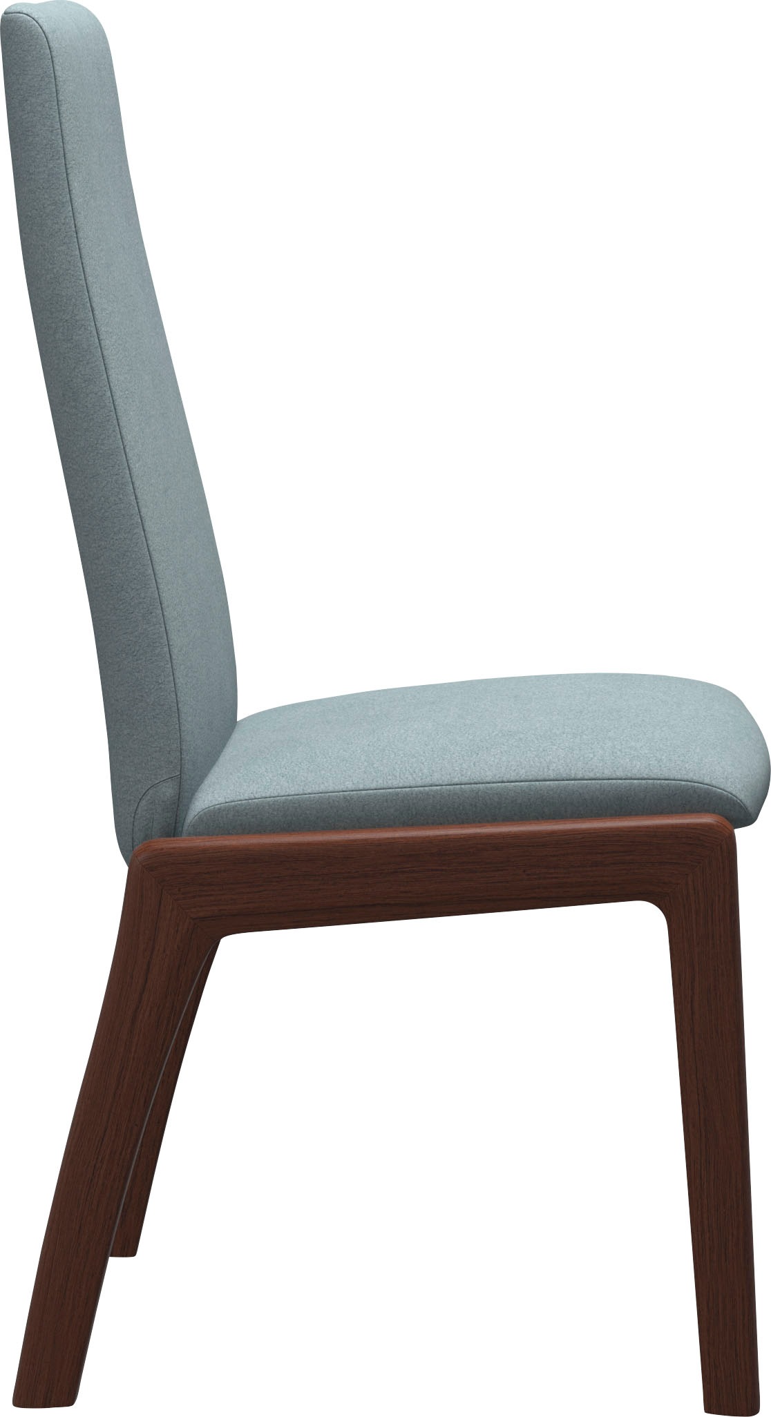 Stressless® Polsterstuhl »Laurel«, Microfaser DINAMICA, High Back, Größe M, mit abgerundeten Beinen in Walnuss