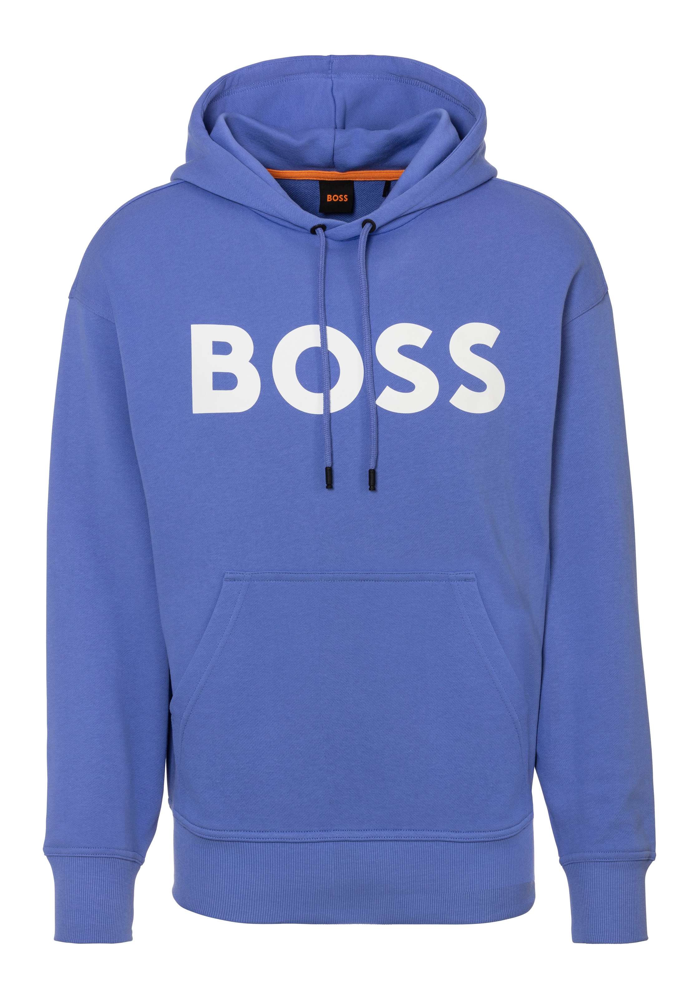 BOSS ORANGE Sweatshirt »WebasicHood«, mit weißem Logodruck