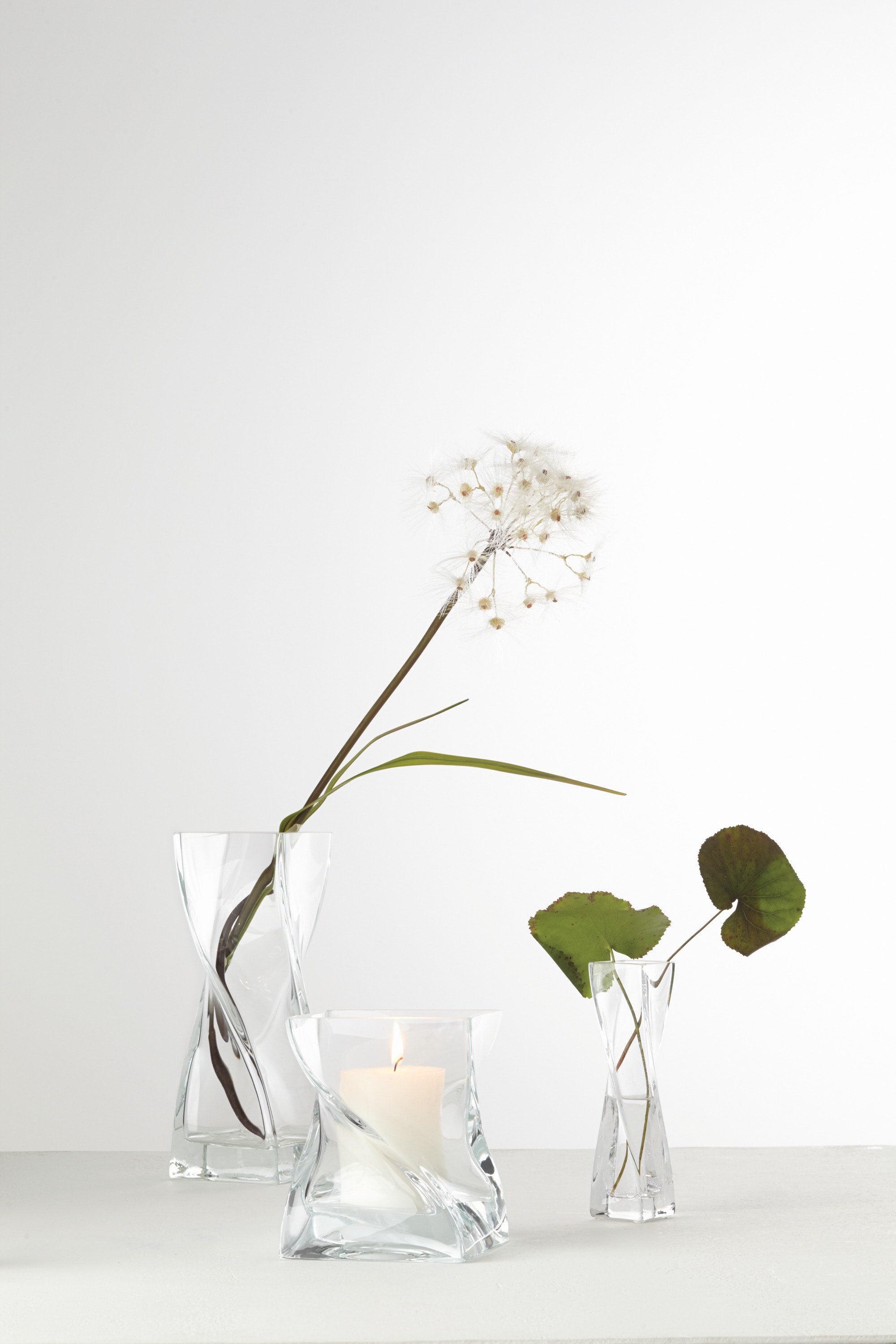 LEONARDO Tischvase »Solifleurvase VOLARE«, (1 St.), aus Glas, handgefertigt, Spülmaschinenfest