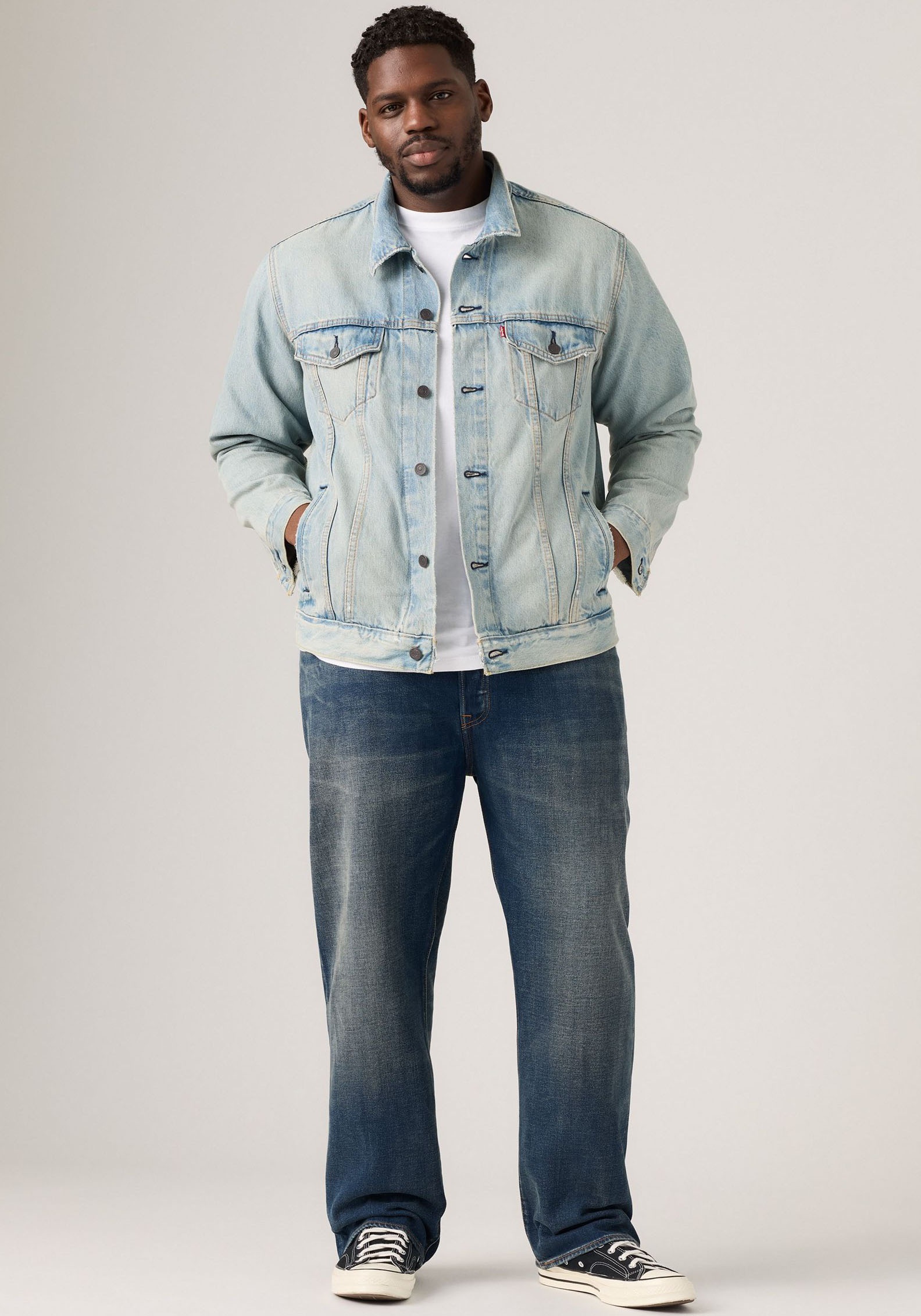 Levi's® Plus Straight-Jeans »501® LEVI'S®ORIGINAL B&T«