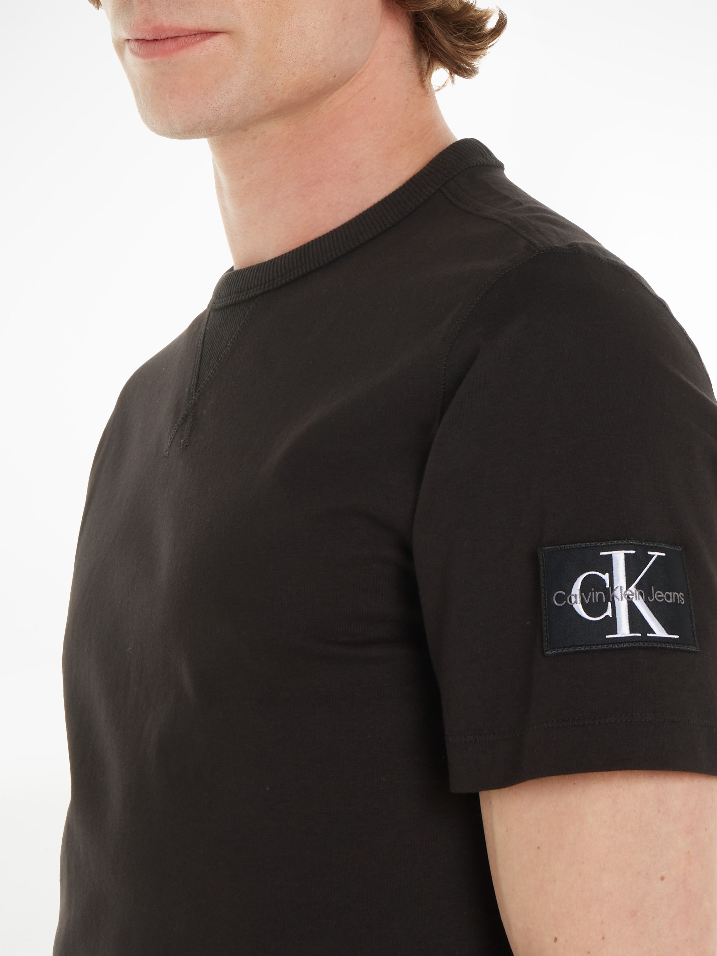 Calvin Klein Jeans T-Shirt »BADGE REGULAR TEE«, mit Logo-Patch