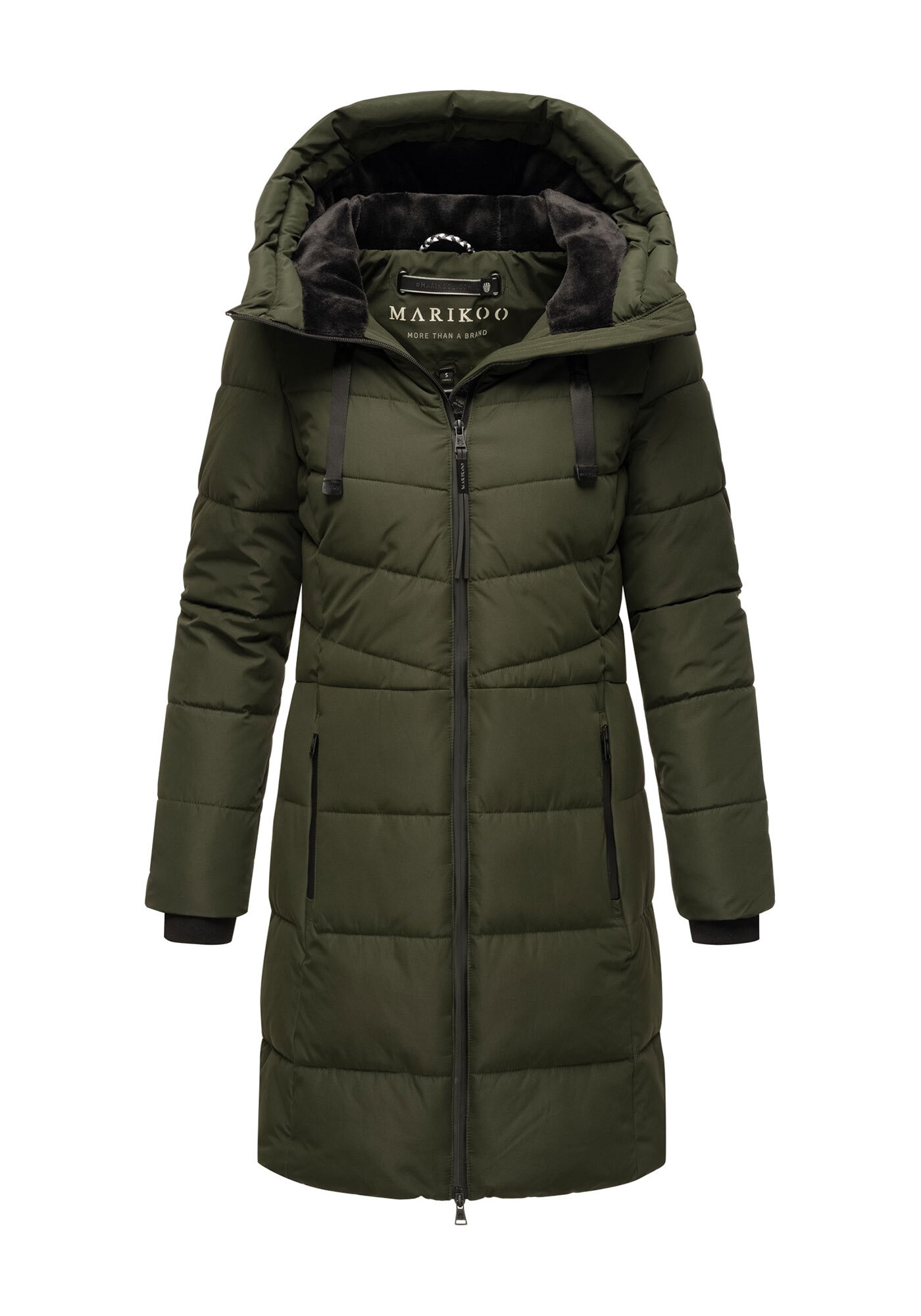 Marikoo Winterjacke »Marikoo Natsukoo Damen Winter Steppjacke lang B978«