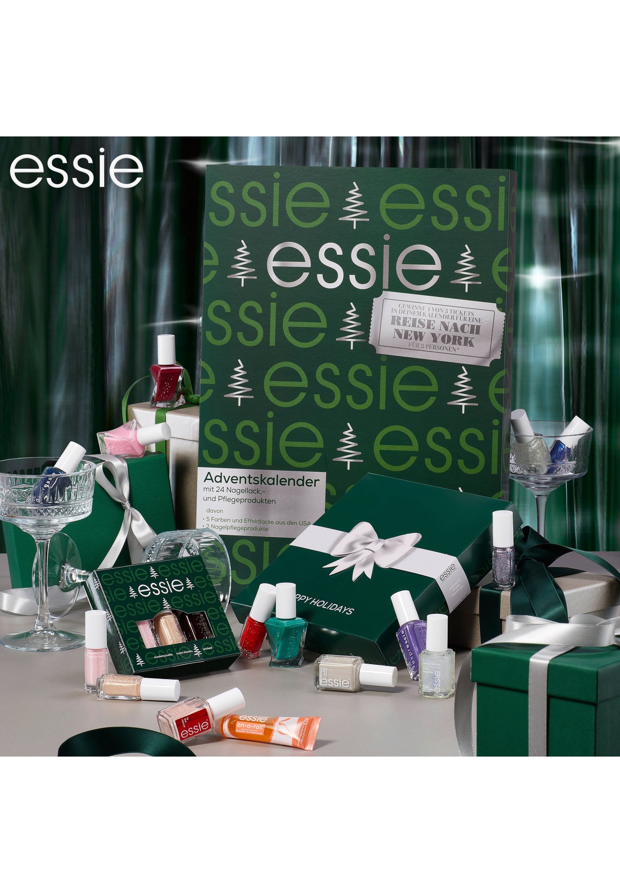 essie Nagellack-Set »Essie Nail Art Weihnachtsset«