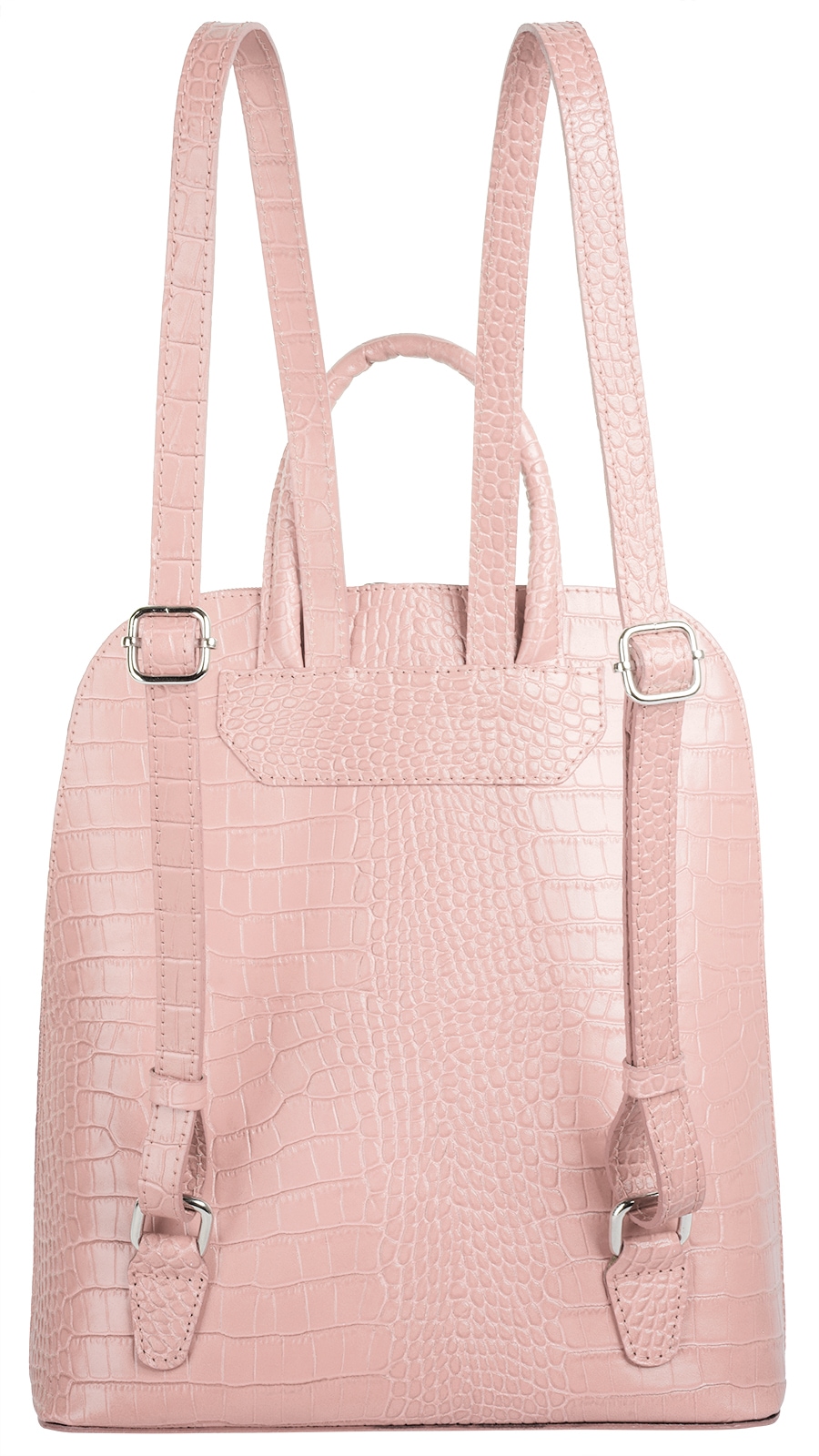 Cluty Cityrucksack, echt Leder, Made in Italy