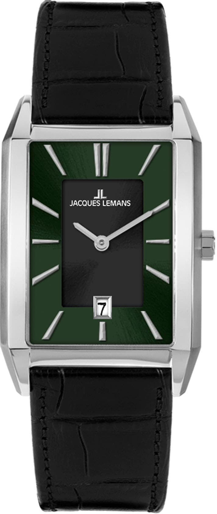 Jacques Lemans Quarzuhr »Torino« Armbanduhr, Herrenuhr, Lederarmband, analog, Datum