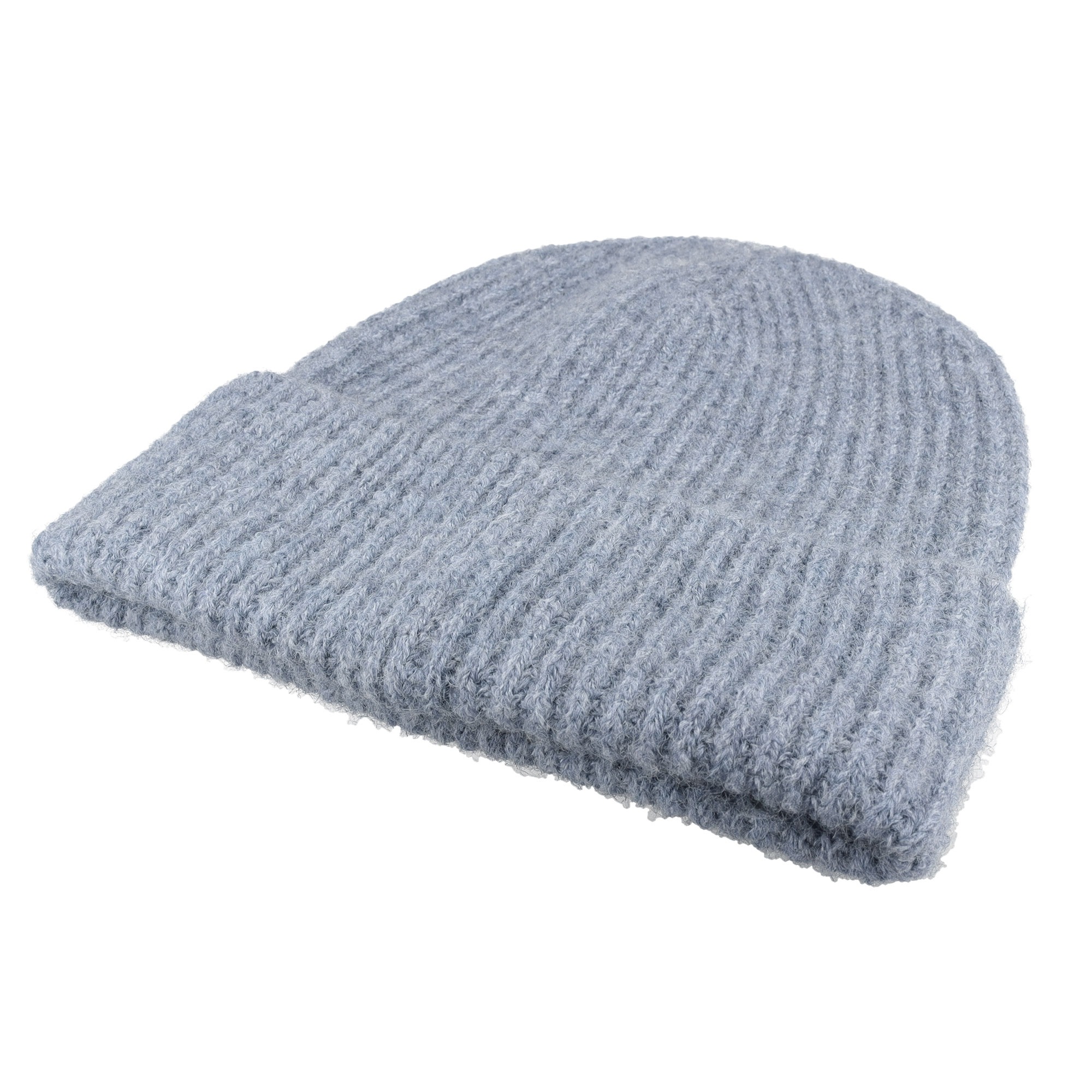 CAPO Strickmütze Dezente Melange-Töne, Grobstrick