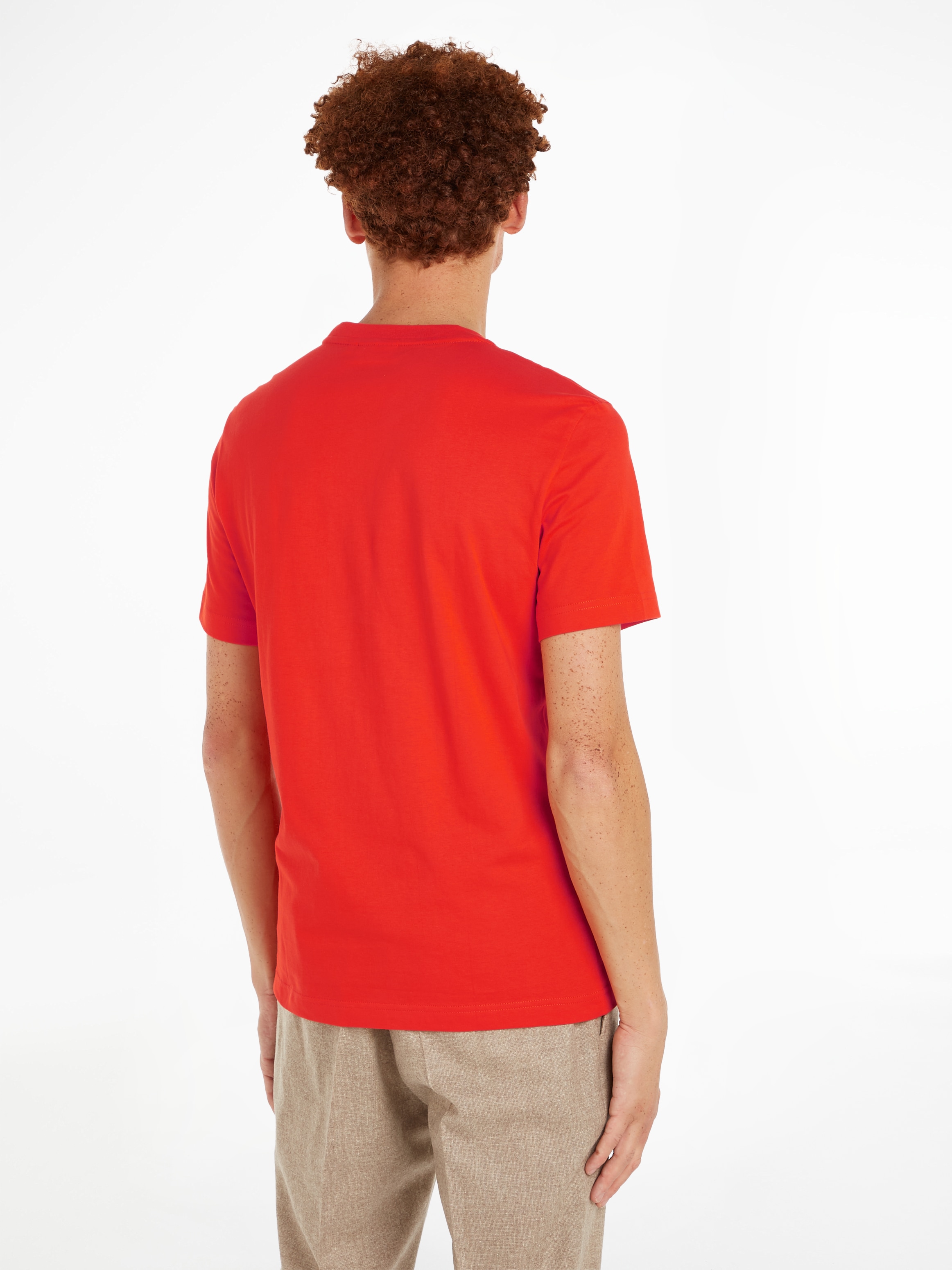 Calvin Klein T-Shirt T-SHIRT«, bei online OTTO »CONTRAST mit LOGO CK-Logodruck LINE