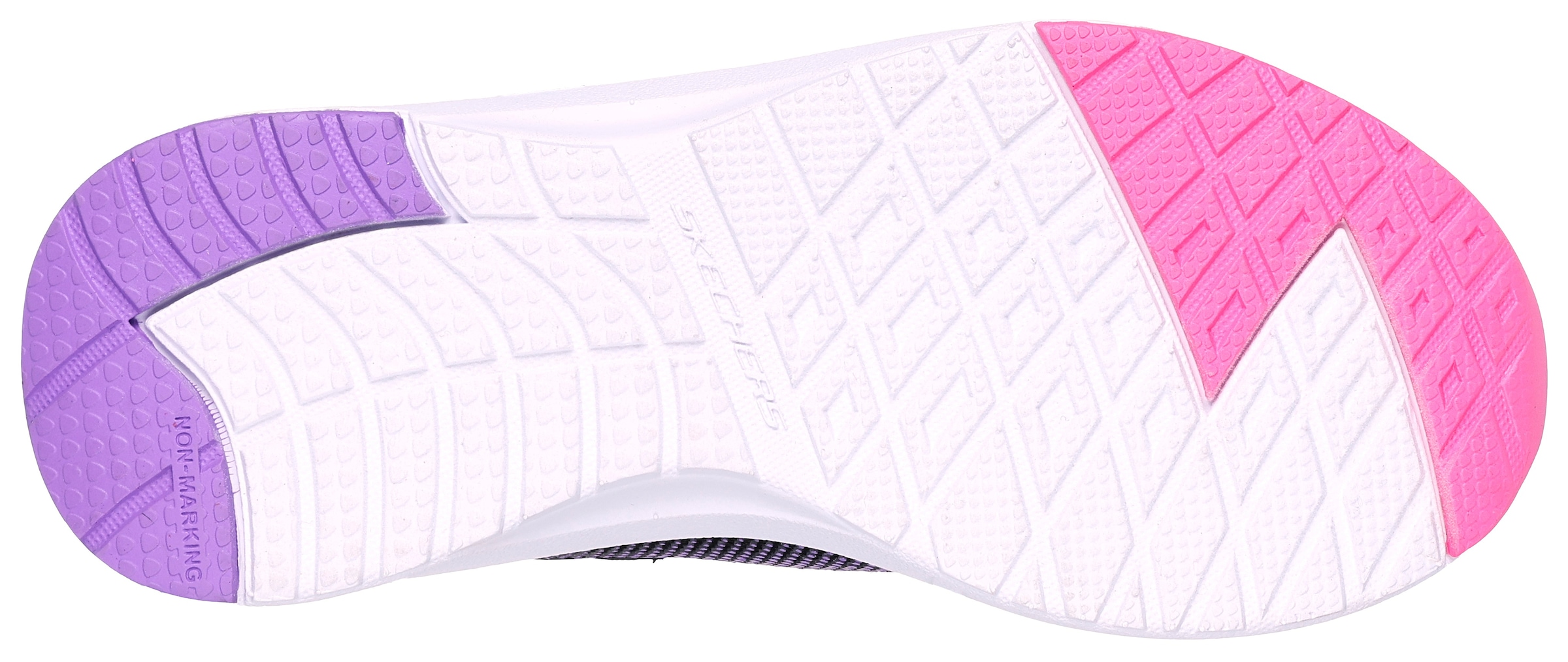 Skechers Sneaker »DYNAMIC TREAD«  , Freizeitschuh, Klettschuh mit glänzendem Textileinsatz