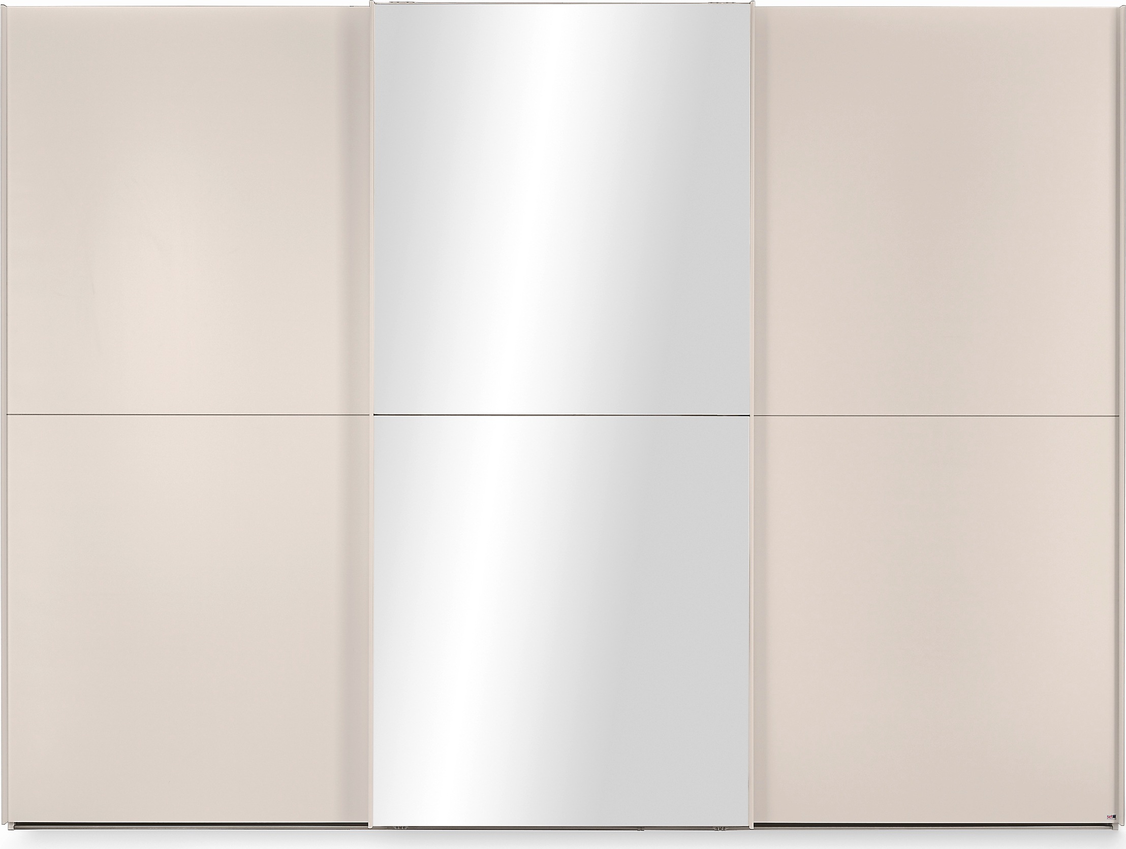 set one by Musterring Schwebetürenschrank »Henderson« mit Spiegel, inkl. Fachböden und Kleiderstangen
