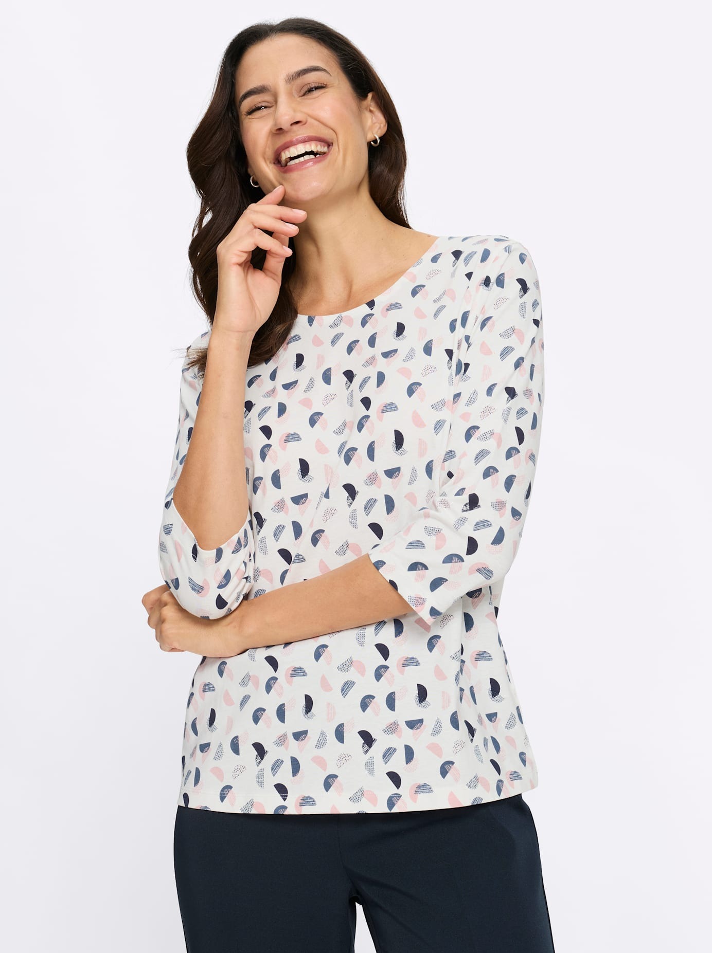 Inspirationen 3/4-Arm-Shirt »3/4-Arm-Shirt« 1