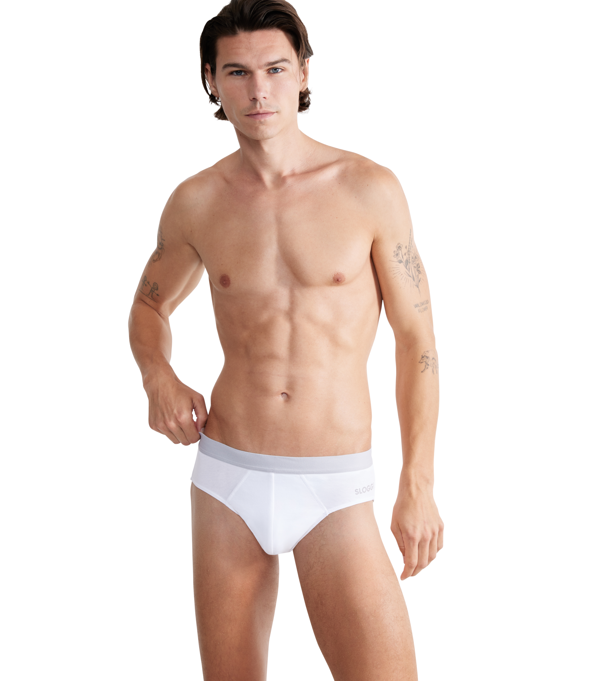 sloggi Slip »men GO ABC 2.0 Brief 2P«, (Packung, 2 St.), super weicher Baumwoll- und Elasthan-Mix