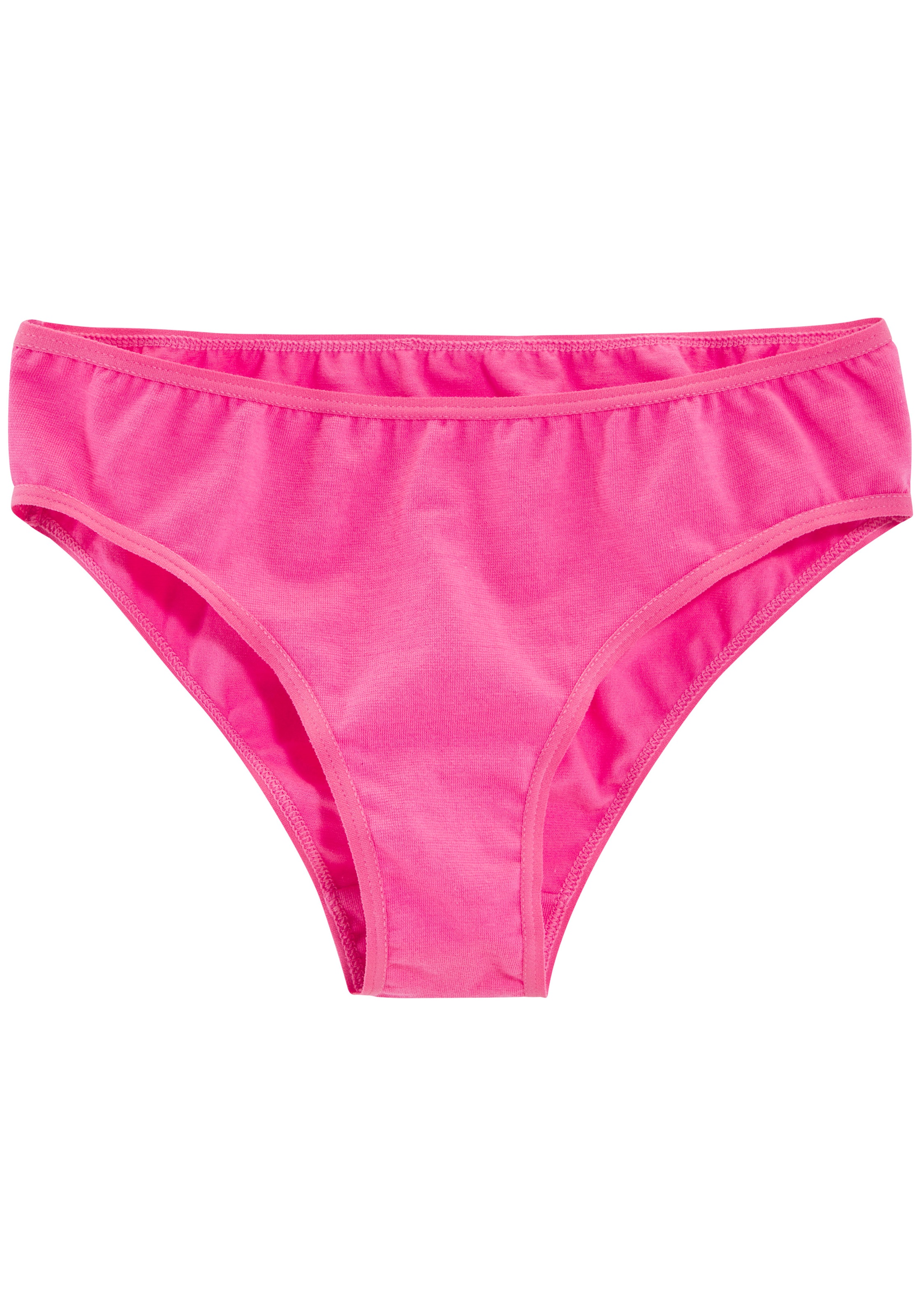petite fleur Bikinislip Packung, 8 Stk. mit Sternen-Print und unifarben