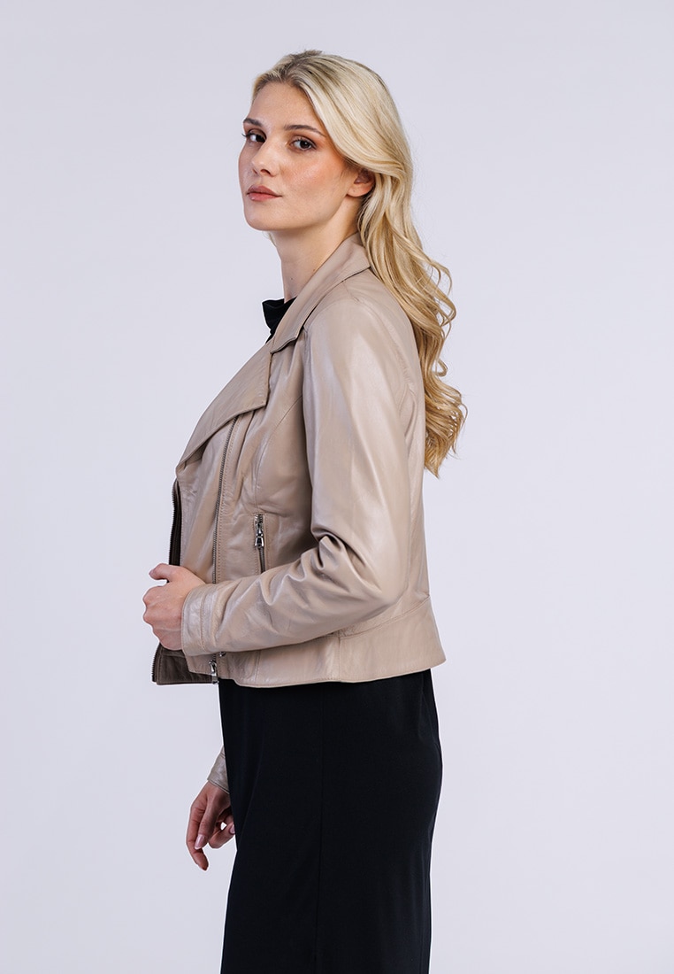 Freaky Nation Lederjacke »Bikerjacket-FN«