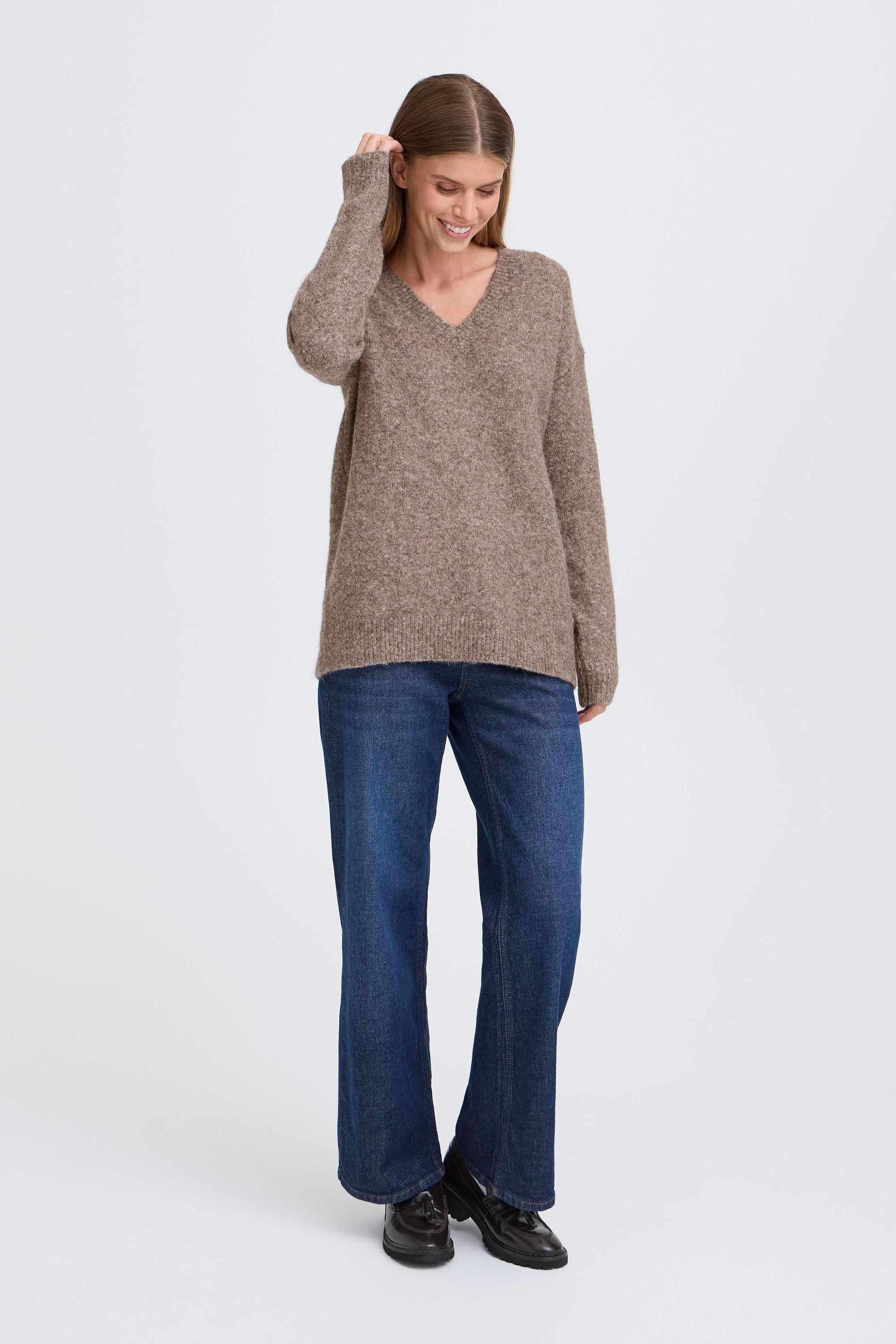 OXMO V-Ausschnitt-Pullover »V-Ausschnitt-Pullover OXISELMA«