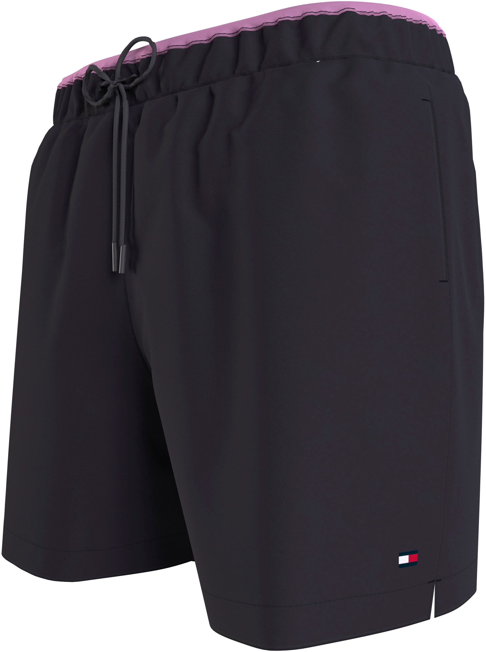 Tommy Hilfiger Swimwear Badeshorts »MEDIUM DRAWSTRING«, mit Brandlabel auf dem Bund