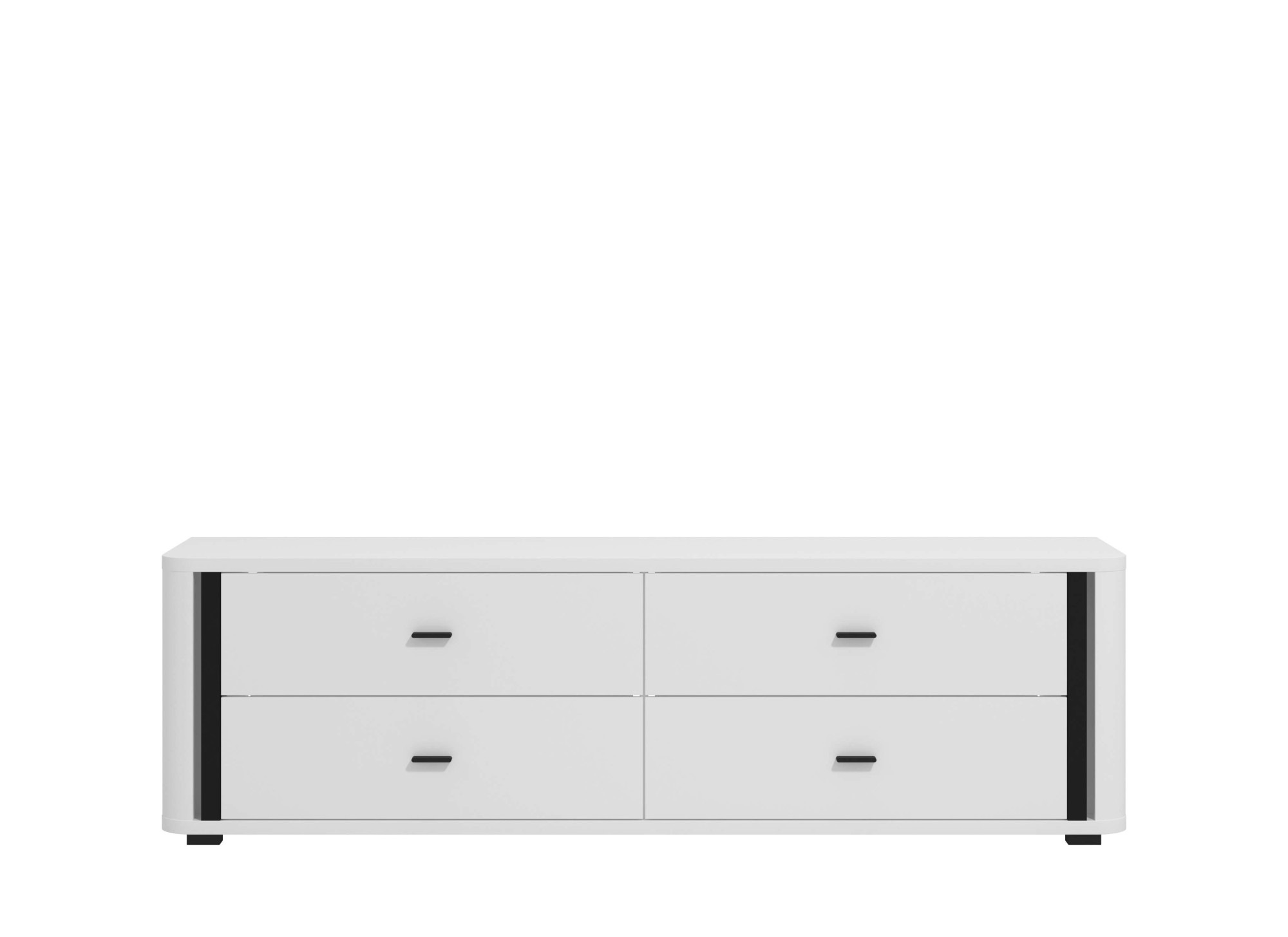 INOSIGN TV-Bank »York , TV-Kommode, TV-Schrank, TV-Bank« mit 4 geräumigen Schubladen, Breite 176,5 cm, wandmontage