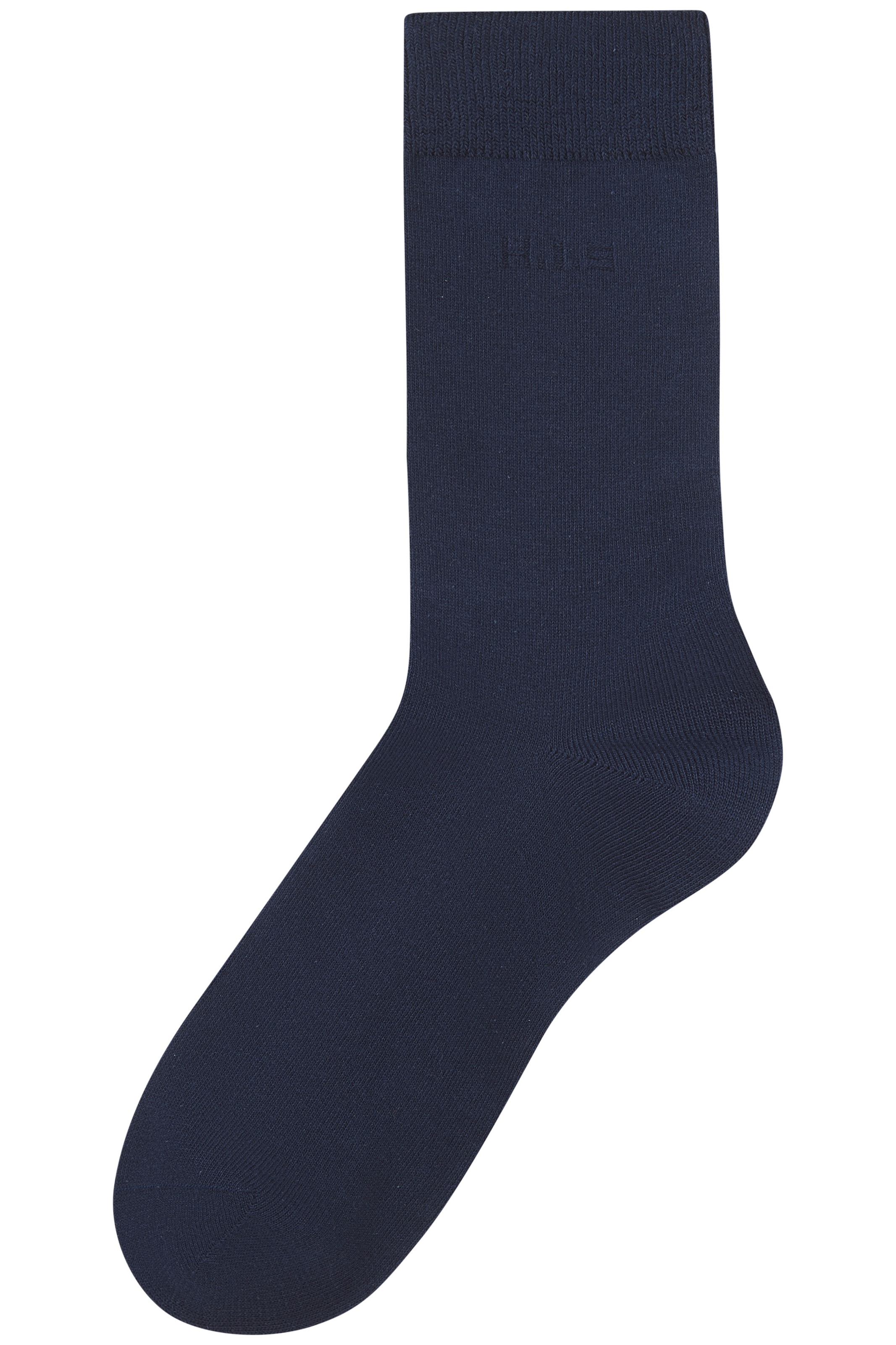 H.I.S Businesssocken »Herrensocken, Männdersocken, uni Anzugsocken,« Packung, 5 Paar tlg. mit klassischem Rippbündchen, ohne drückende Naht